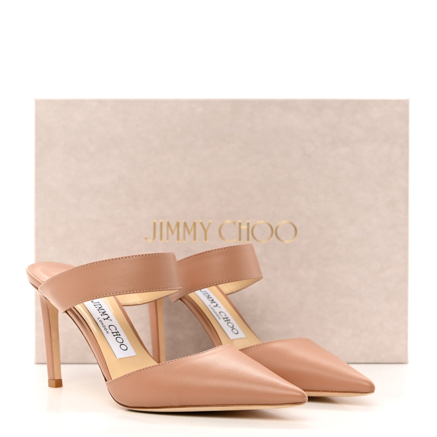 Calfskin Cheri Ankle Strap 85 Pumps 36 Powder Pink