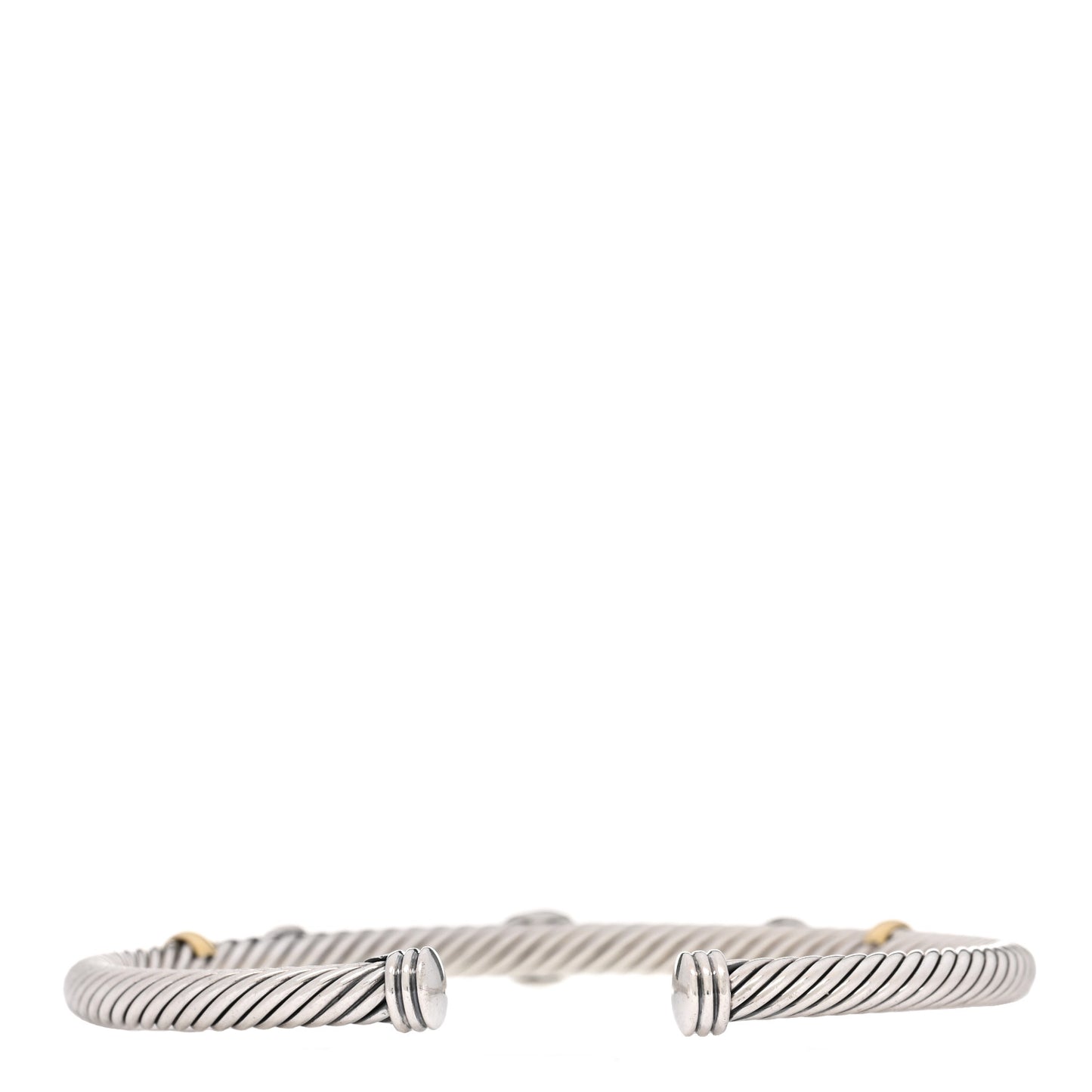 Sterling Silver 18K Yellow Gold Amethyst Turquoise 4mm Renaissance Bracelet