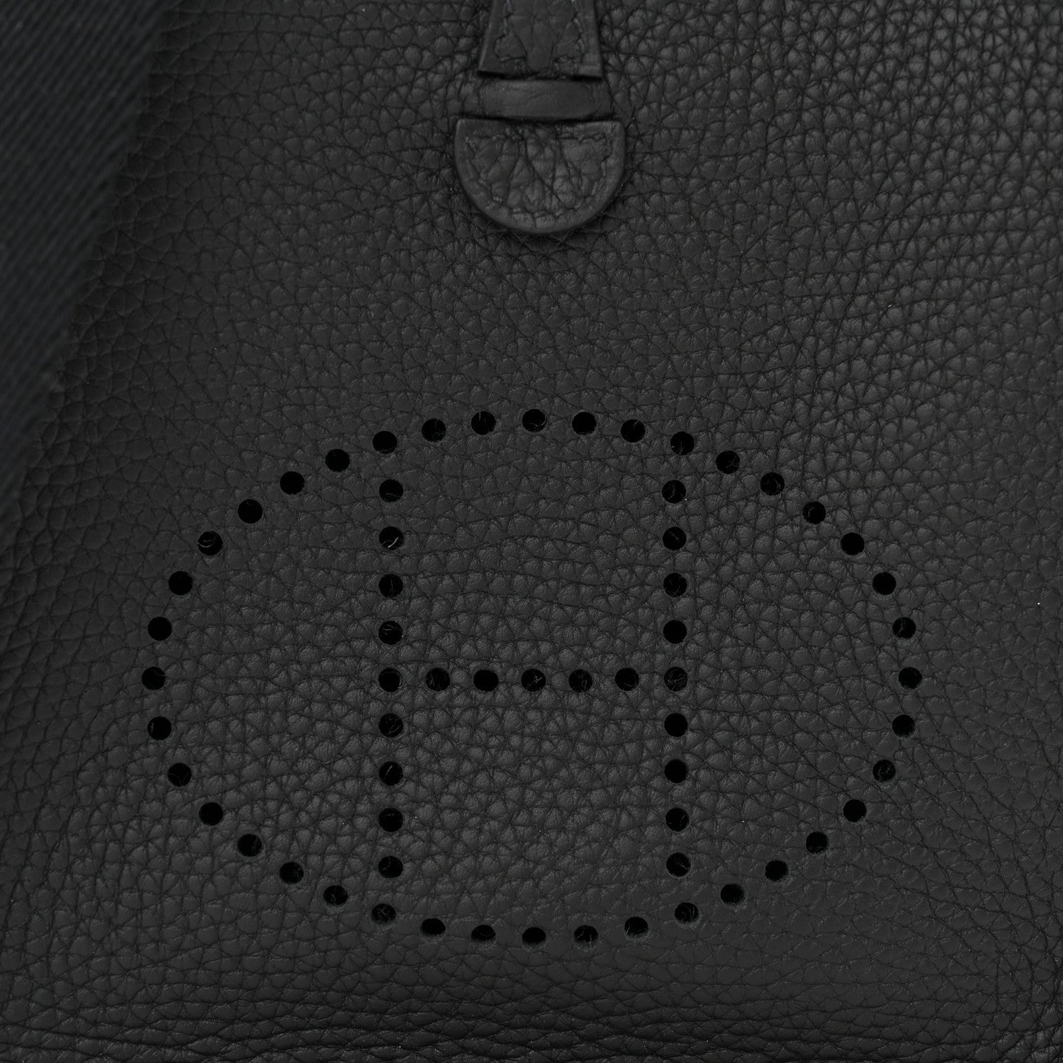 Hermes Taurillon Clemence Evelyne TPM Black 8 of 11