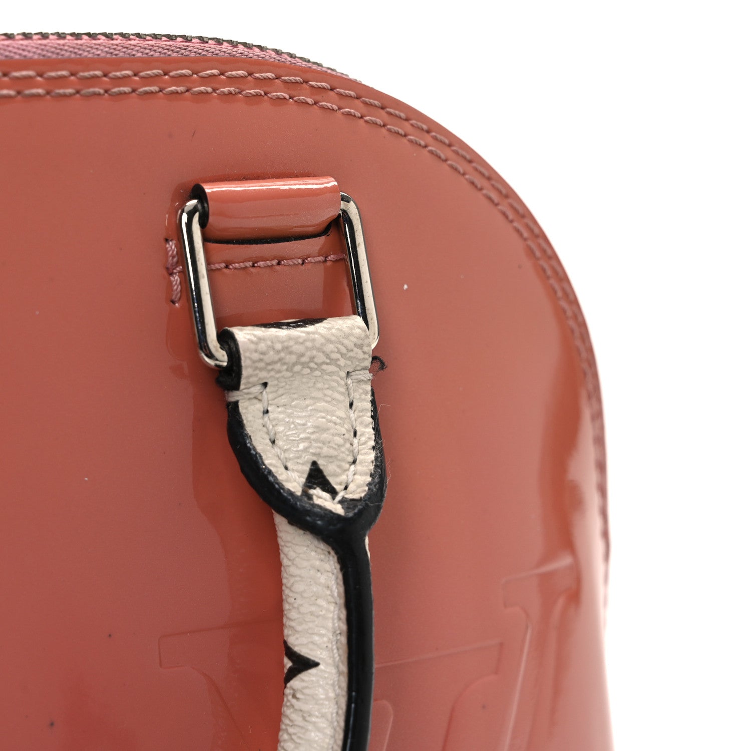 Louis Vuitton Patent Monogram Alma BB  Rose Blush 18 of 18