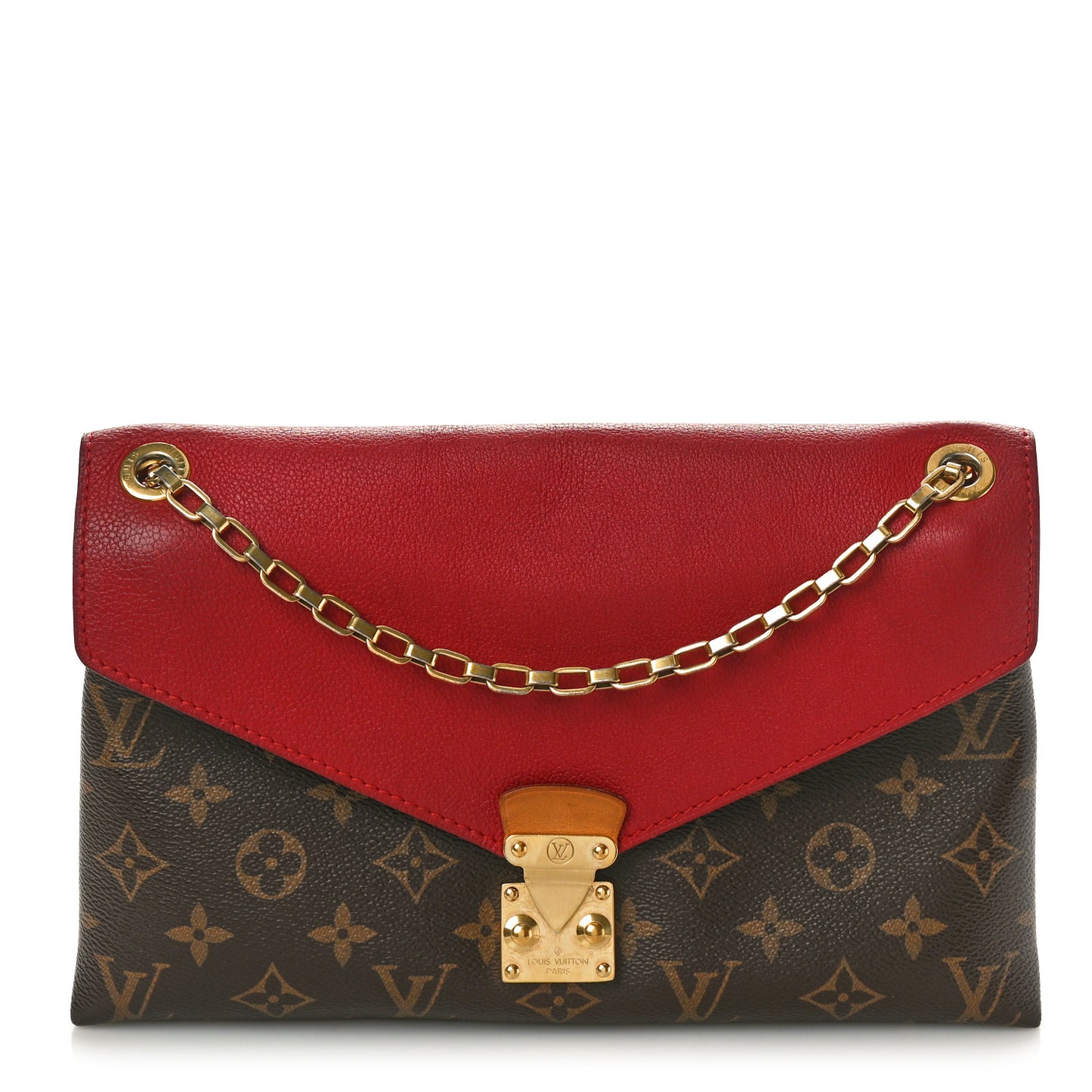 Monogram Pallas Chain Cherry