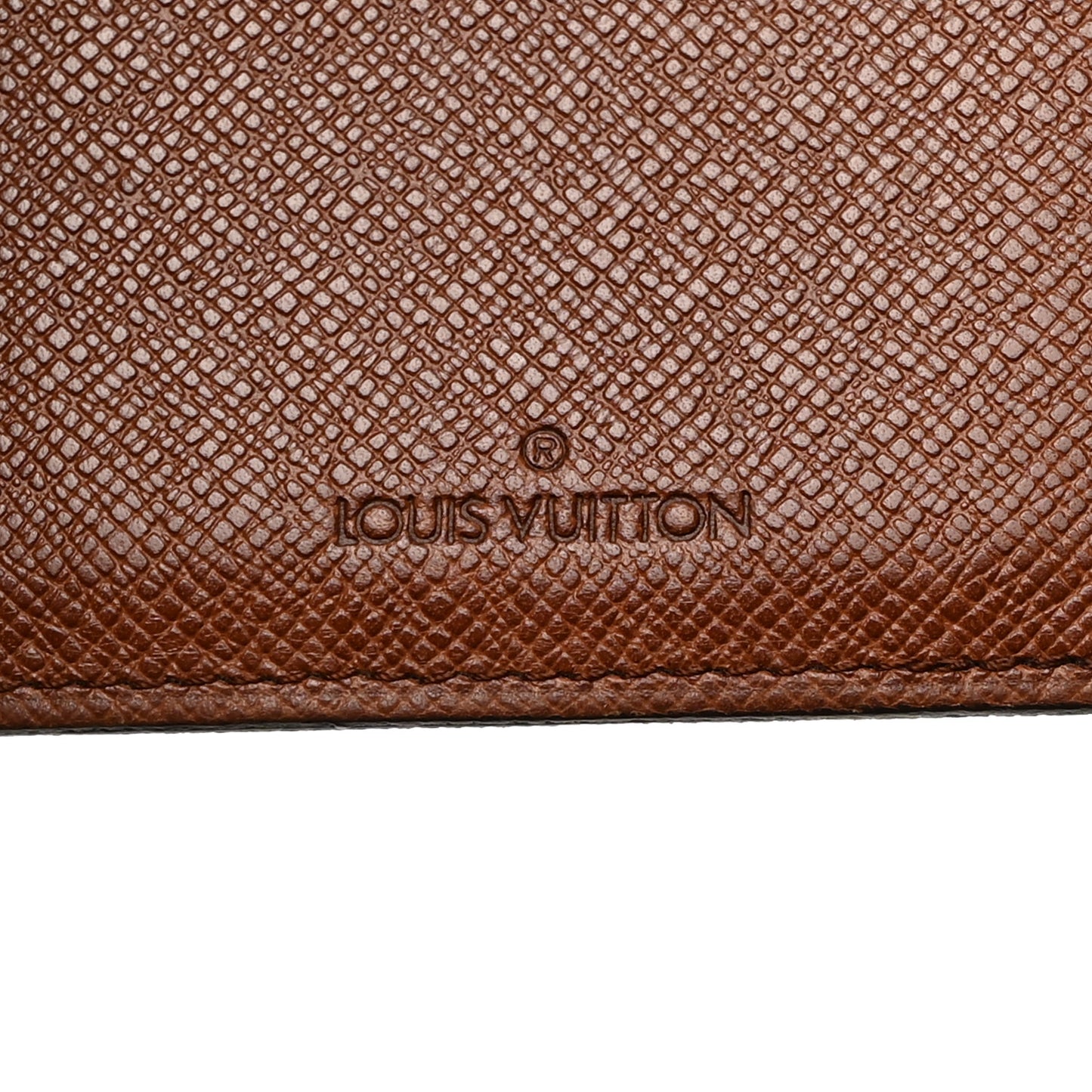 Monogram Pocket Agenda Cover