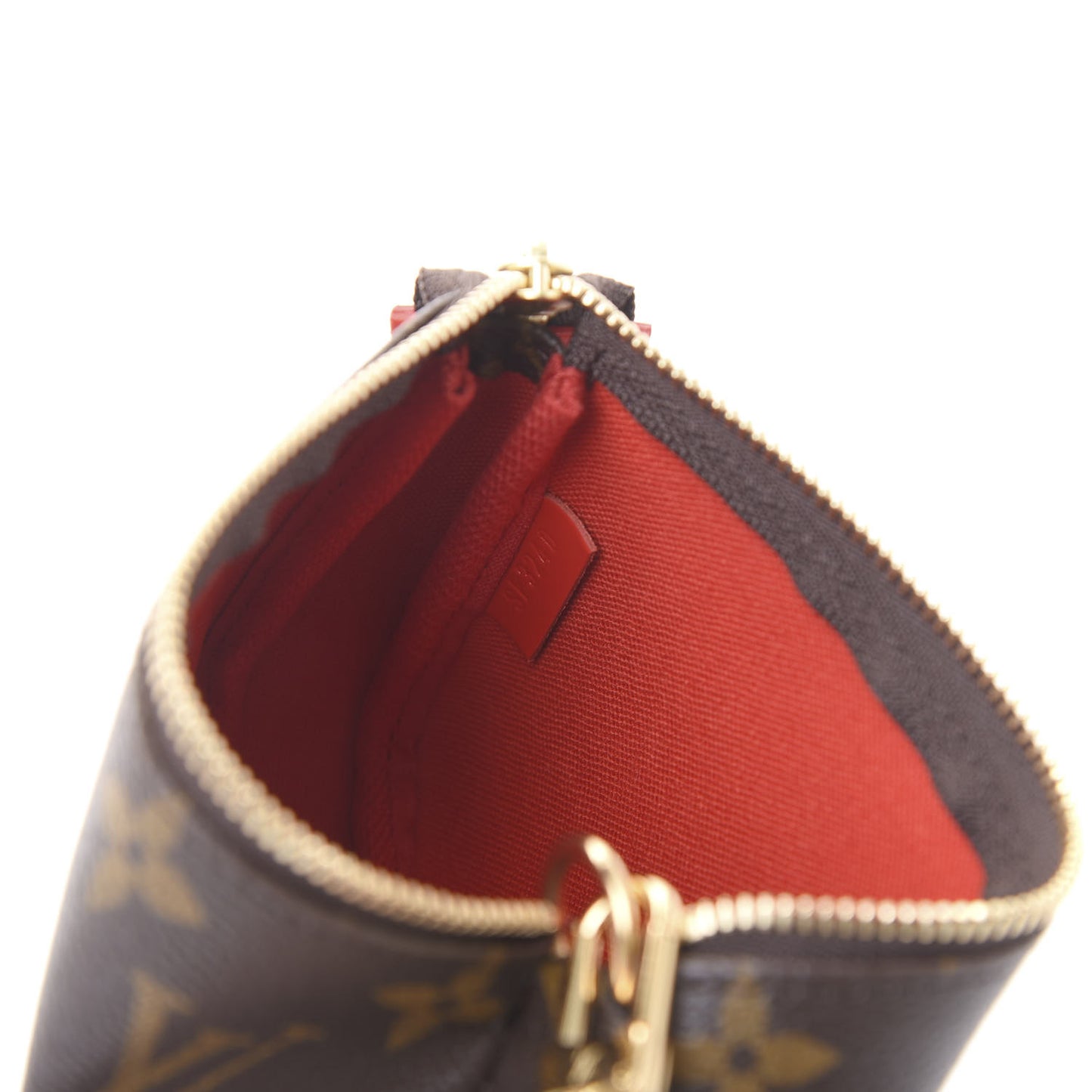 Monogram 2020 Christmas Animation Bumper Cars Mini Pochette Accessories Coquelicot