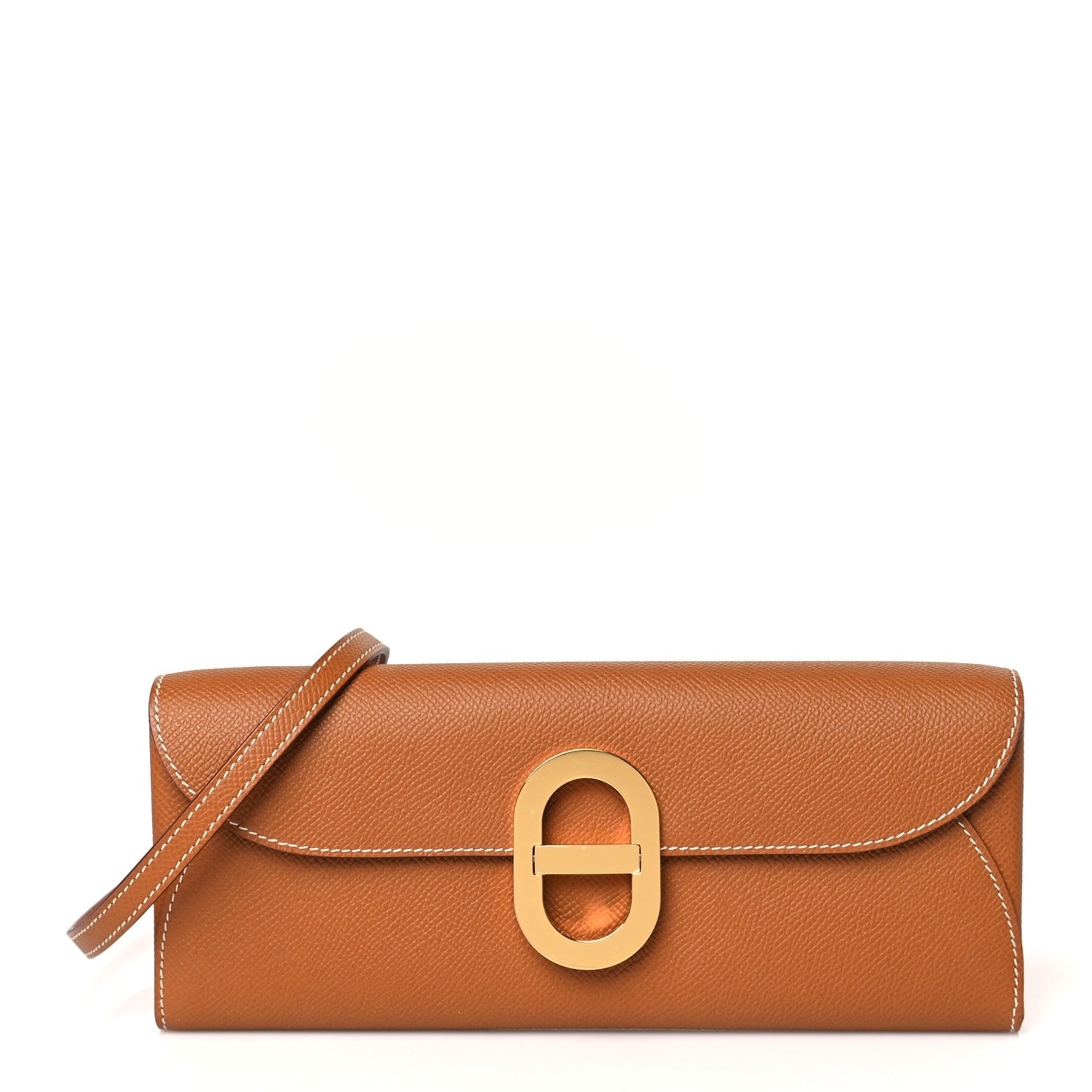 Hermes Epsom Maillon Wallet To Go Gold 1 of 9