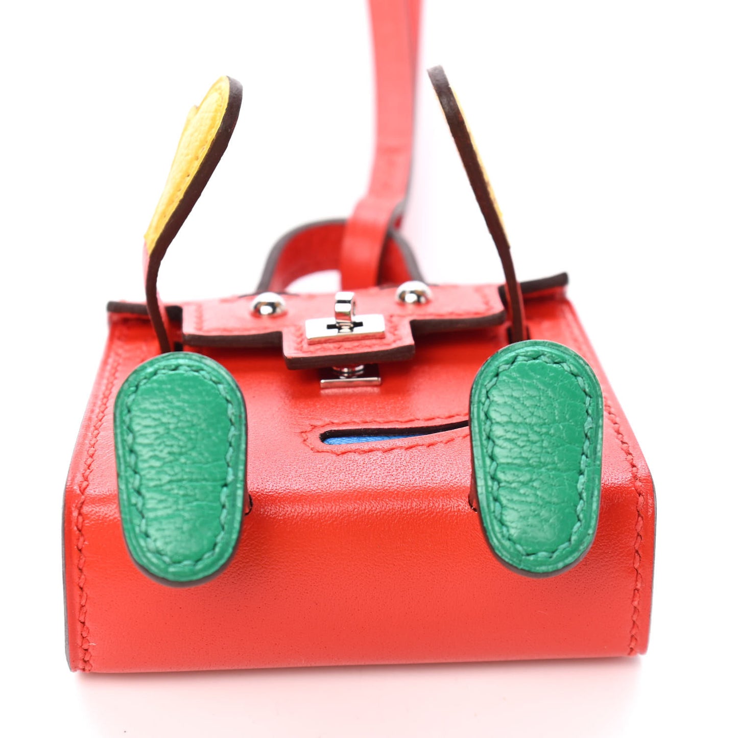 Tadelakt Chevre Mysore Kelly Quelle Idole Bag Charm Capucine Jaune De Naples Vert Vertigo Zanzibar