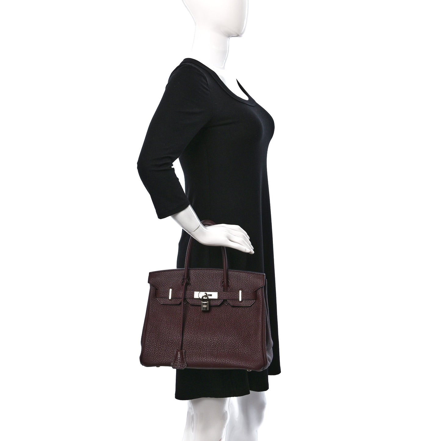 Togo Birkin 30 Bordeaux