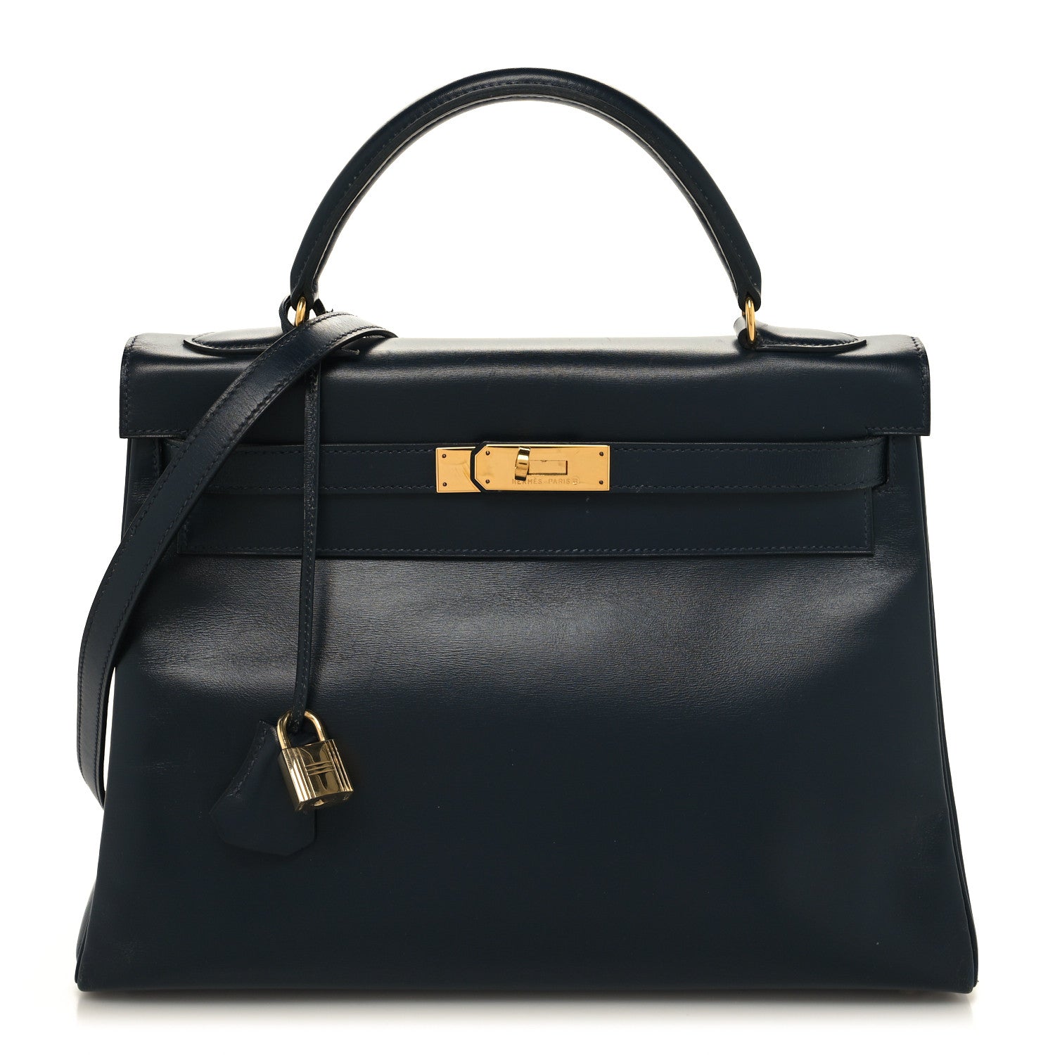 Hermes Box Kelly Retourne 32 Indigo 1 of 15