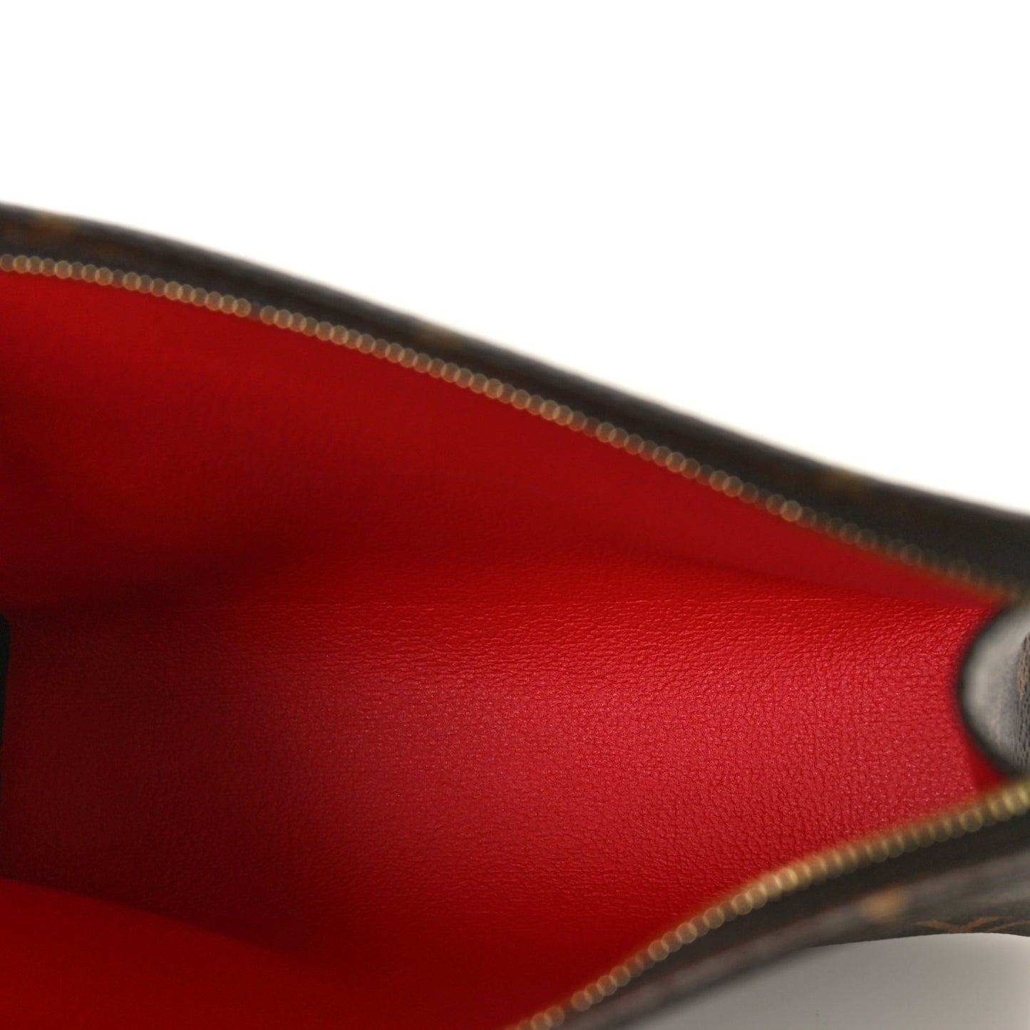 Monogram Toiletry Pouch 19 Red