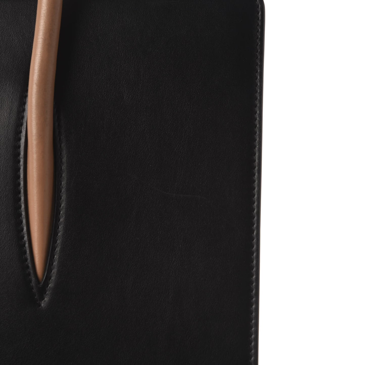 Calfskin Patent Leopard Spiked Large Paloma Black