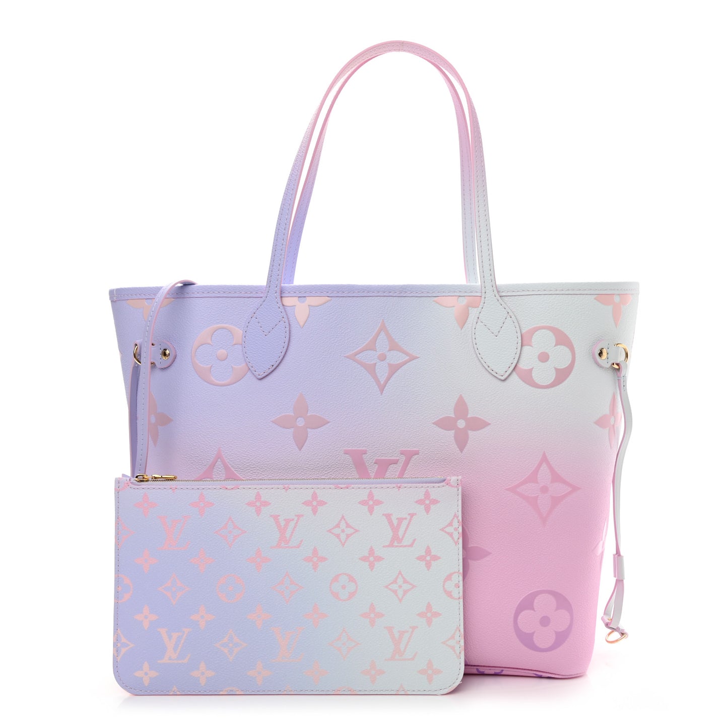 Monogram Giant Spring In The City Neverfull MM Sunrise Pastel