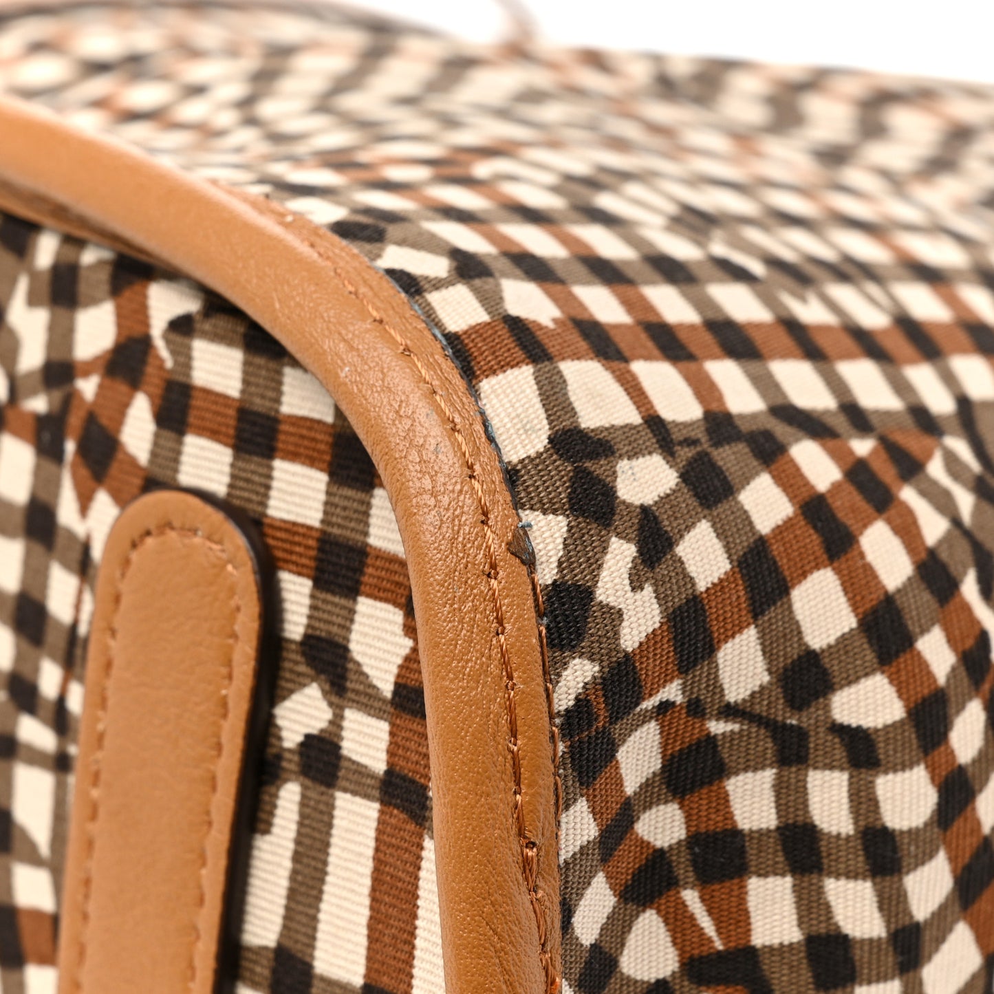 Visetos Medium Liz Reversible Shopper Tote Cognac