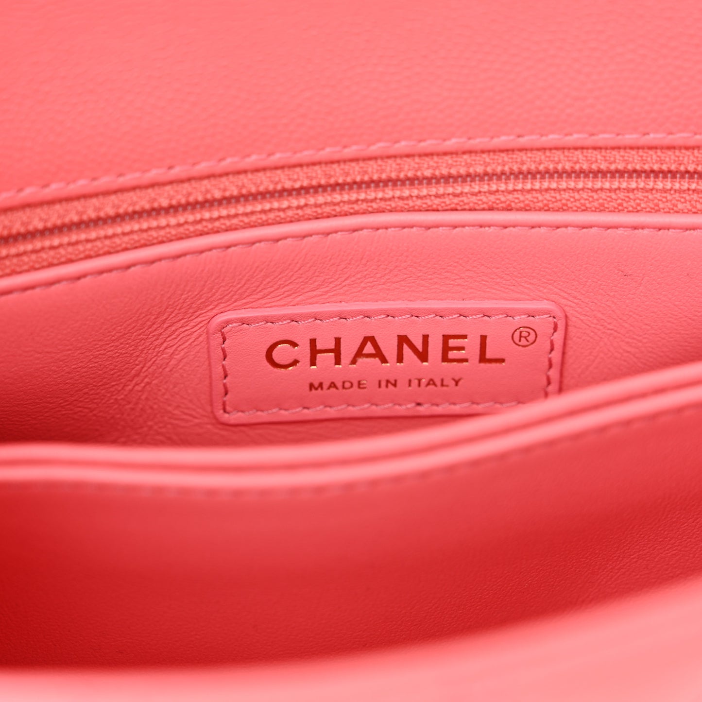 Caviar Quilted Mini Coco Handle Flap Pink