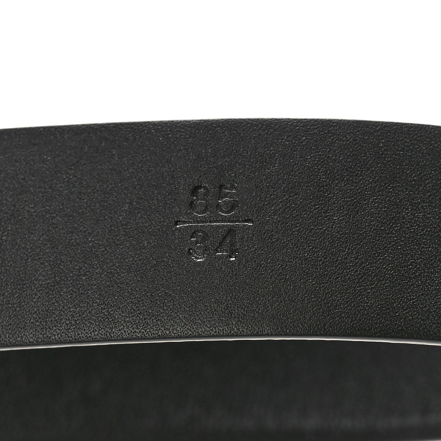 Calfskin Quilted CC Belt 85 34 Black