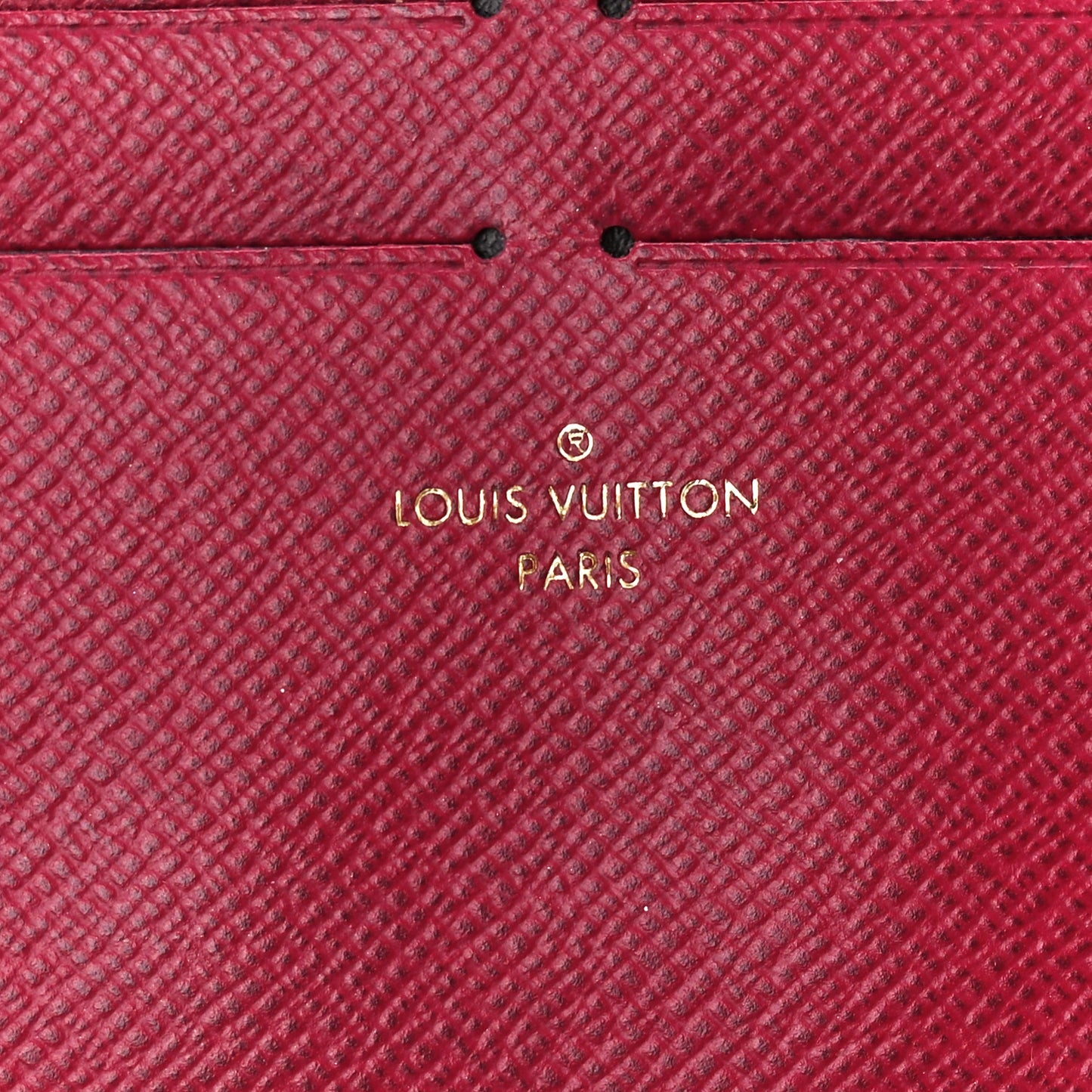 Monogram Pochette Felicie Chain Wallet Fuchsia