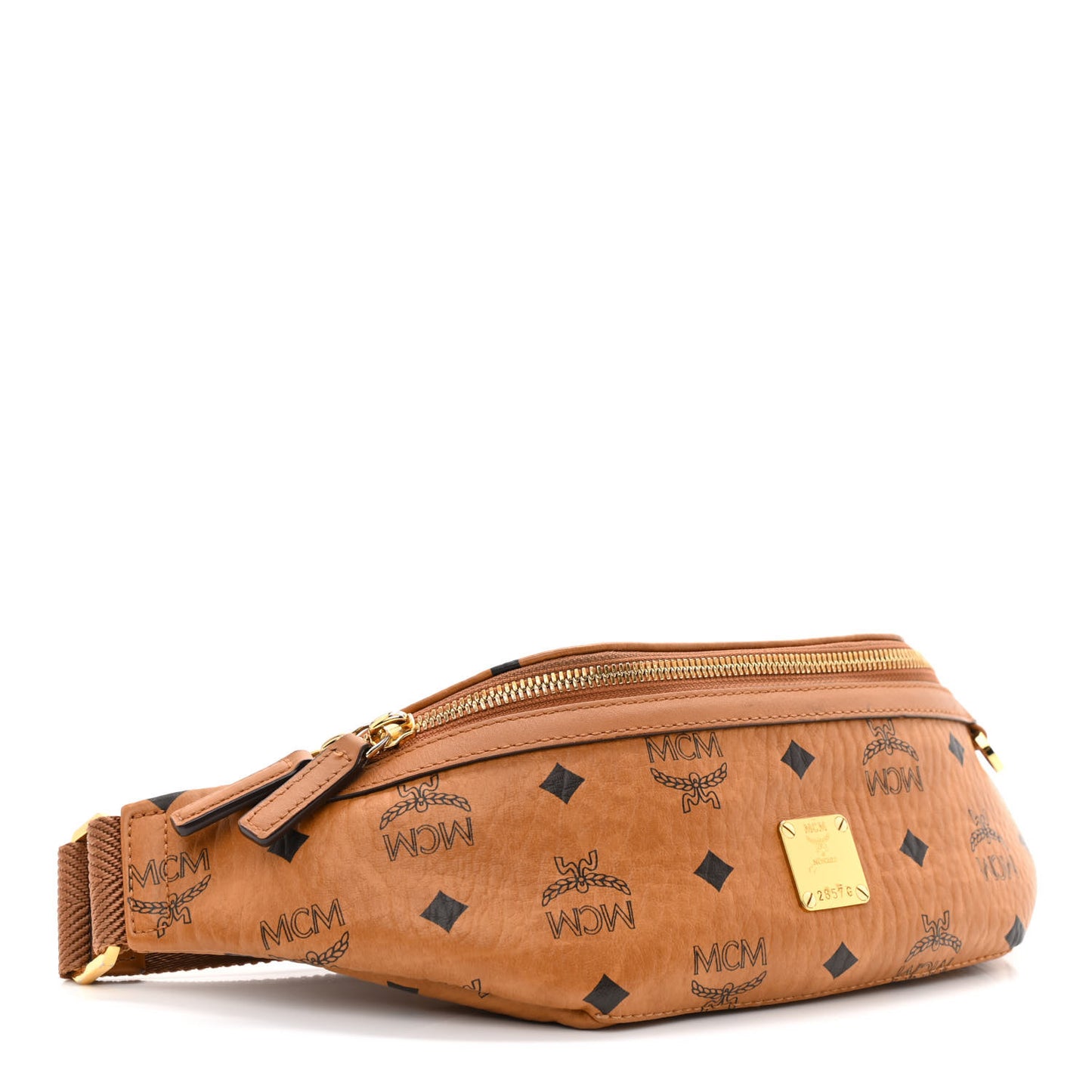 Visetos Small Fusten Belt Bag Cognac