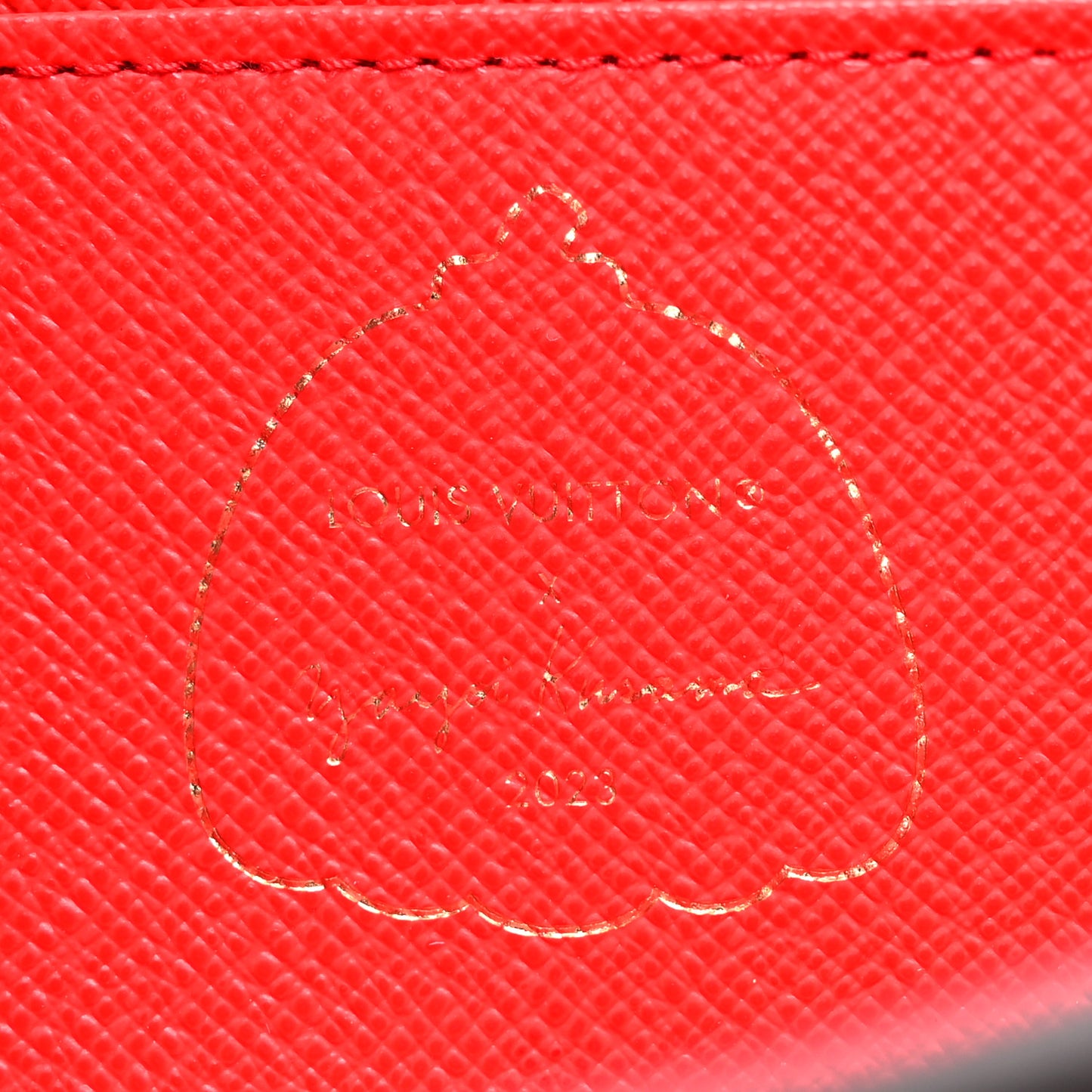 X YK Monogram Sarah Wallet