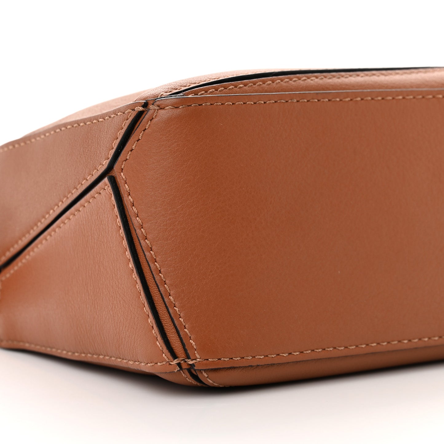 Calfskin Mini Puzzle Bag Tan