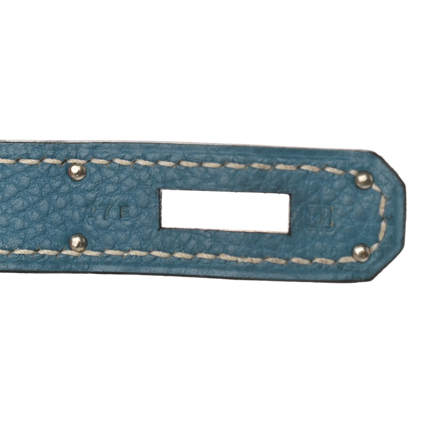 Togo Birkin 35 Blue Jean