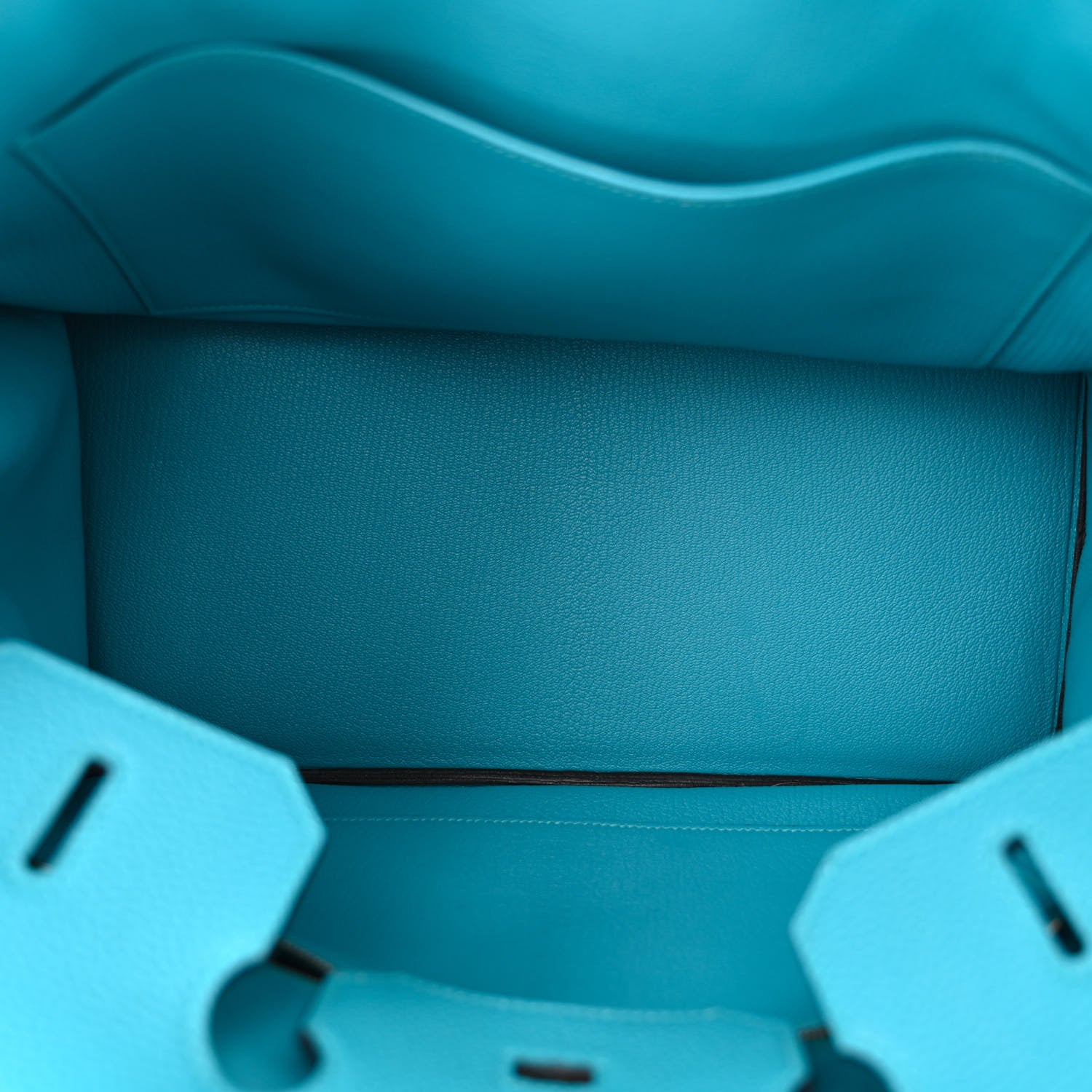 Hermes Togo Birkin 35 Turquoise 5 of 11