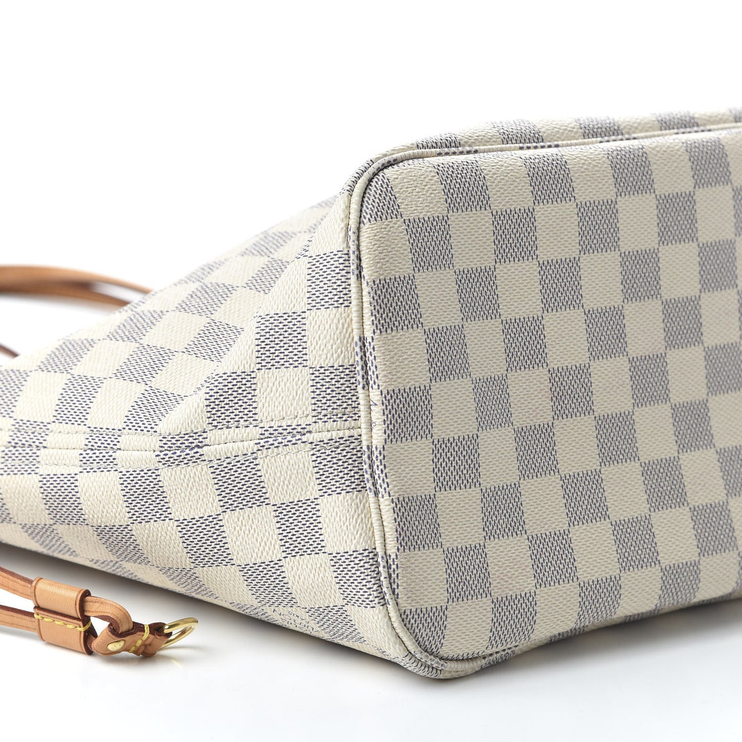 Damier Azur Neo Neverfull MM Rose Ballerine