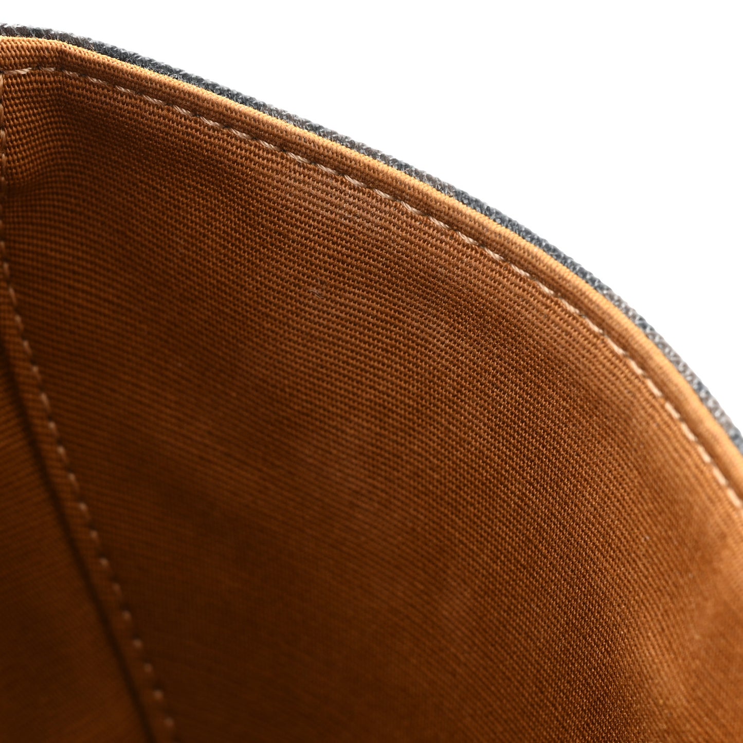 Triomphe Canvas Triangle Crossbody Bag Tan