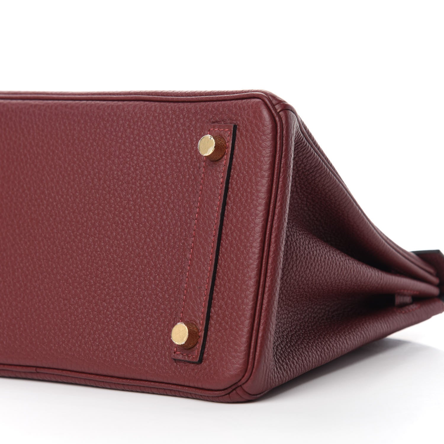 Hermes Togo Birkin 25 Rouge H 7 of 14