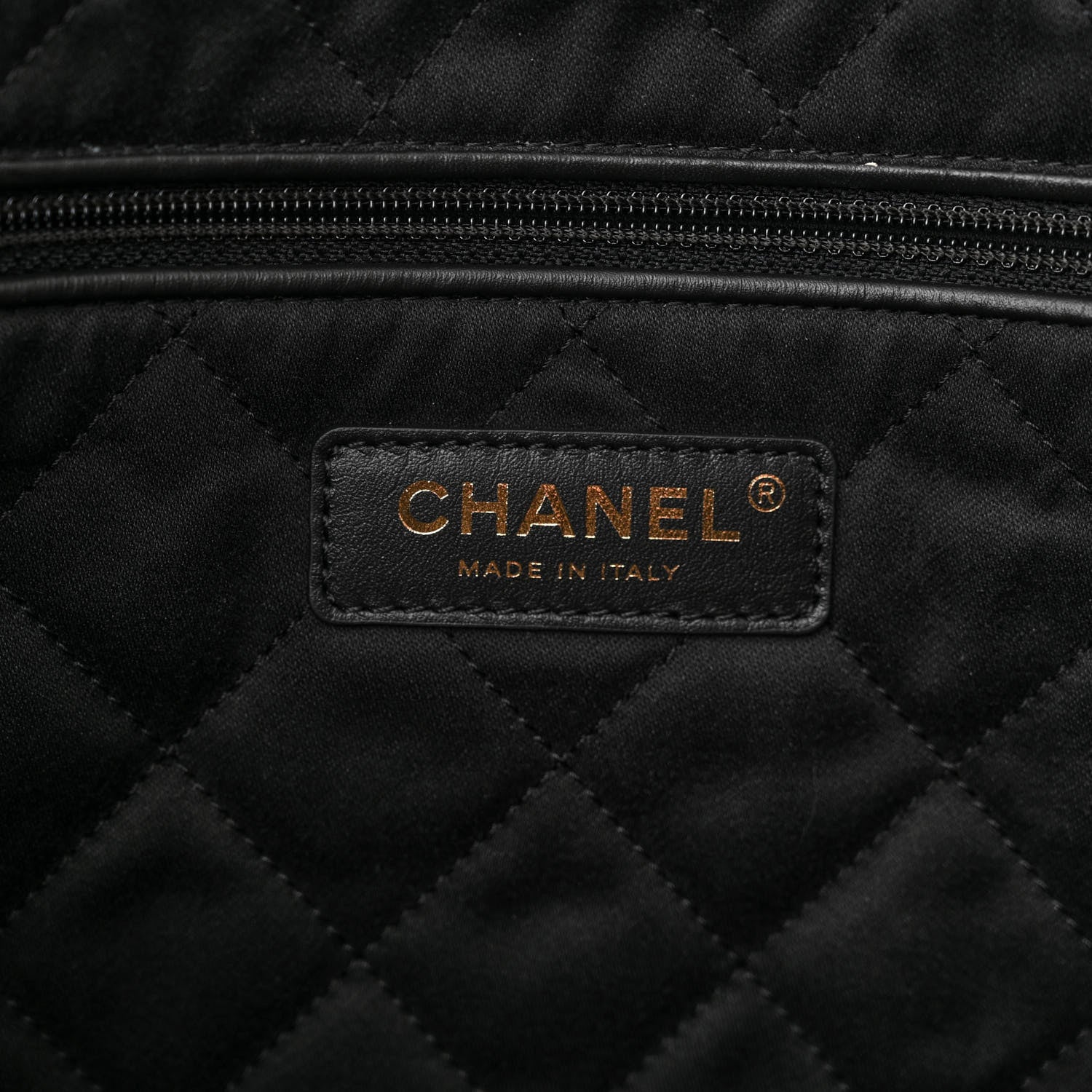Chanel Shiny Calfskin Quilted Small Chanel 22 Black 7 of 11