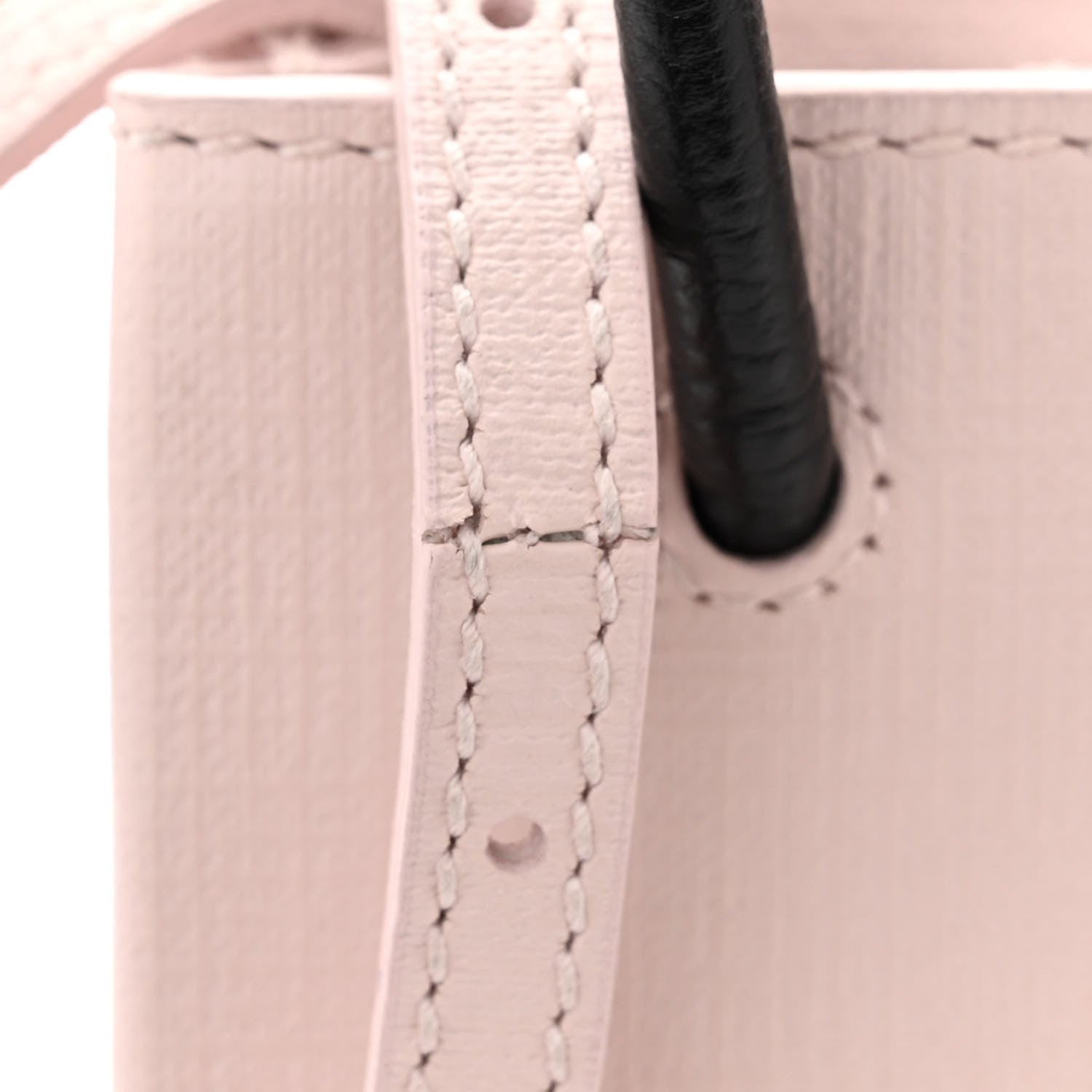 Balenciaga Squared Calfskin Logo Shopping Phone Holder Bag Light Rose 13 of 14