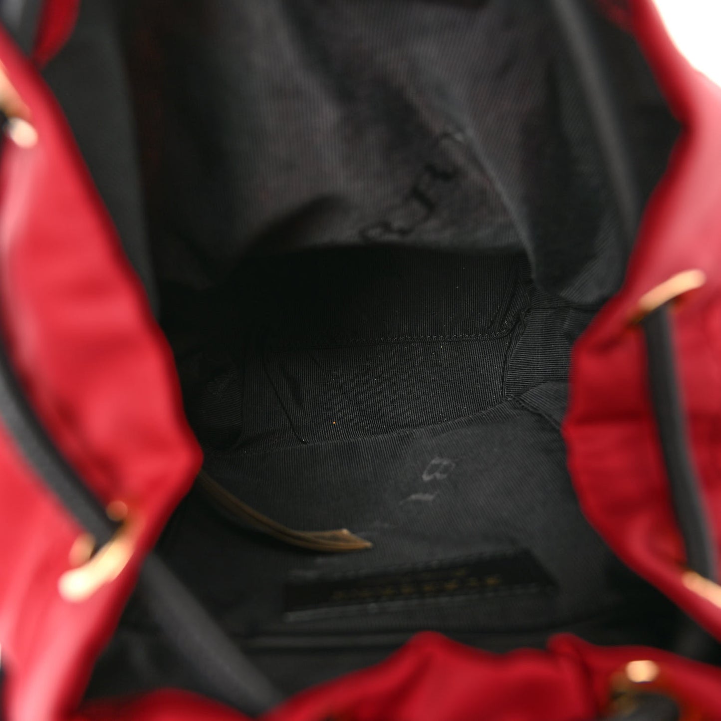 Nylon Small Rucksack Backpack Red