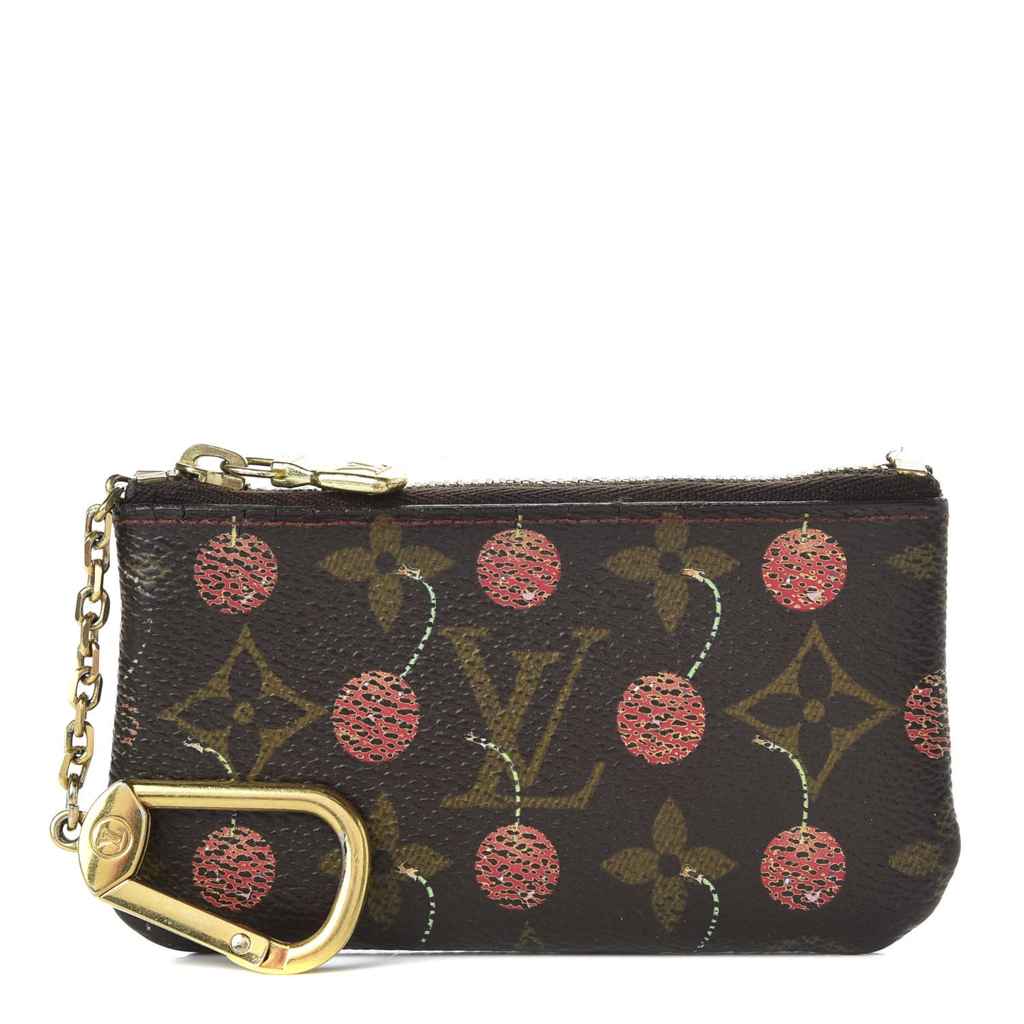 Monogram Cerises Key Pouch