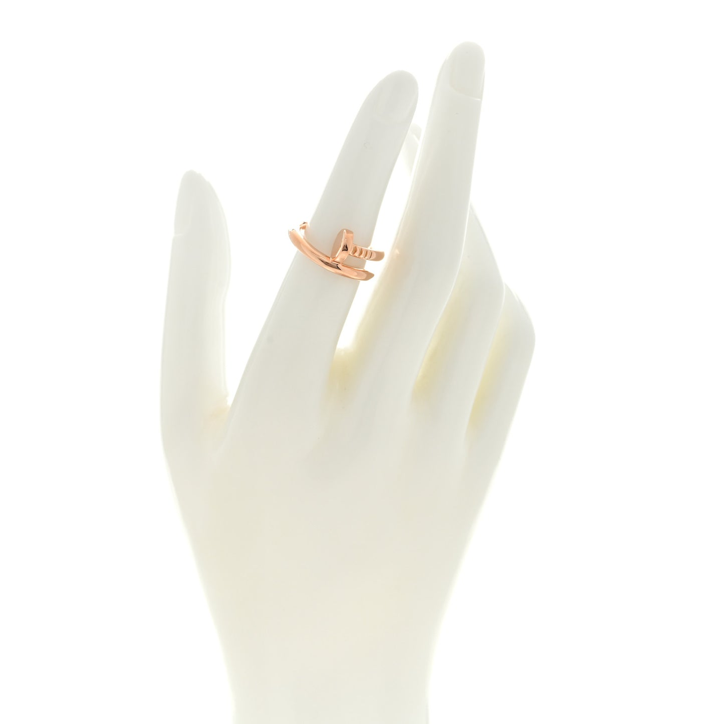 18K Pink Gold Juste Un Clou Ring 51 5.75