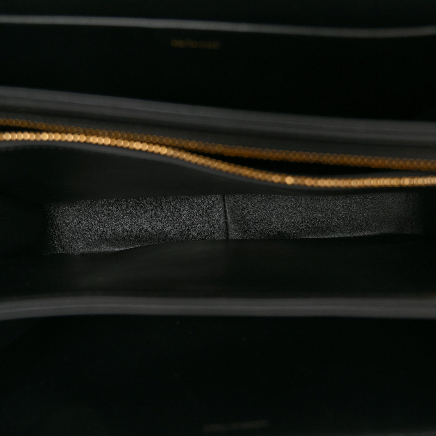 Celine Shiny Calfskin Medium Triomphe Black 5 of 11