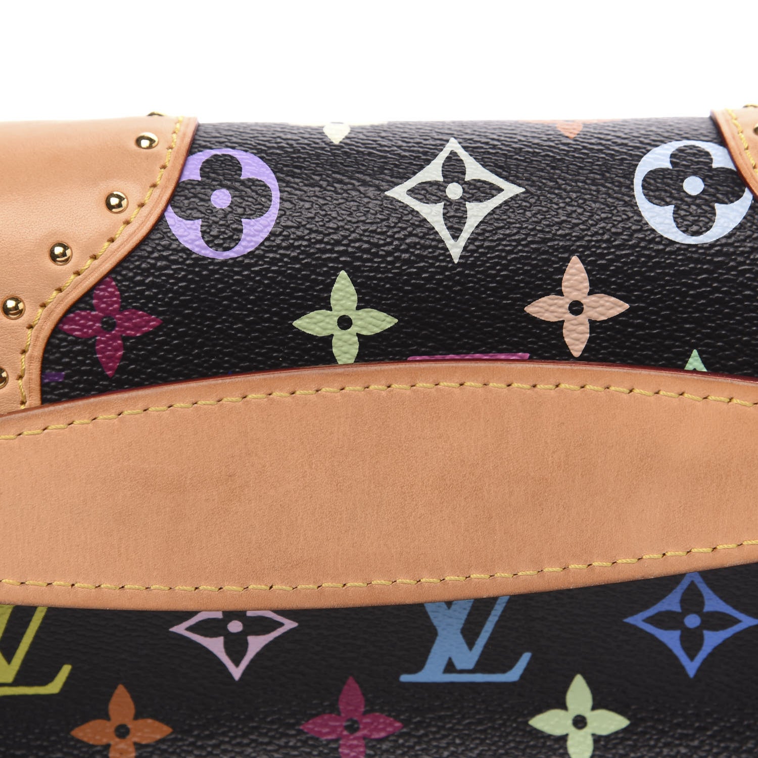 Louis Vuitton Monogram Multicolor Marilyn Black 12 of 15