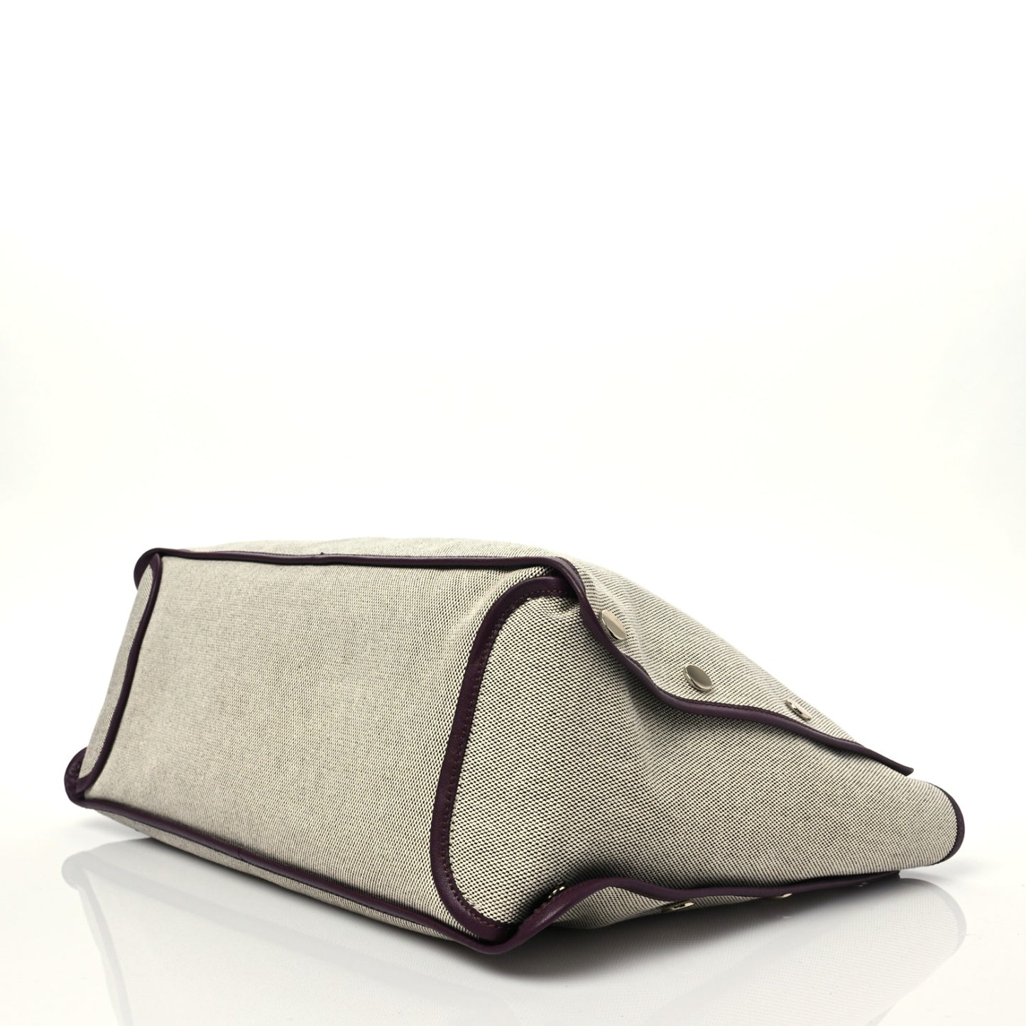 Canvas Medium Bond Shopper Tote Aubergine