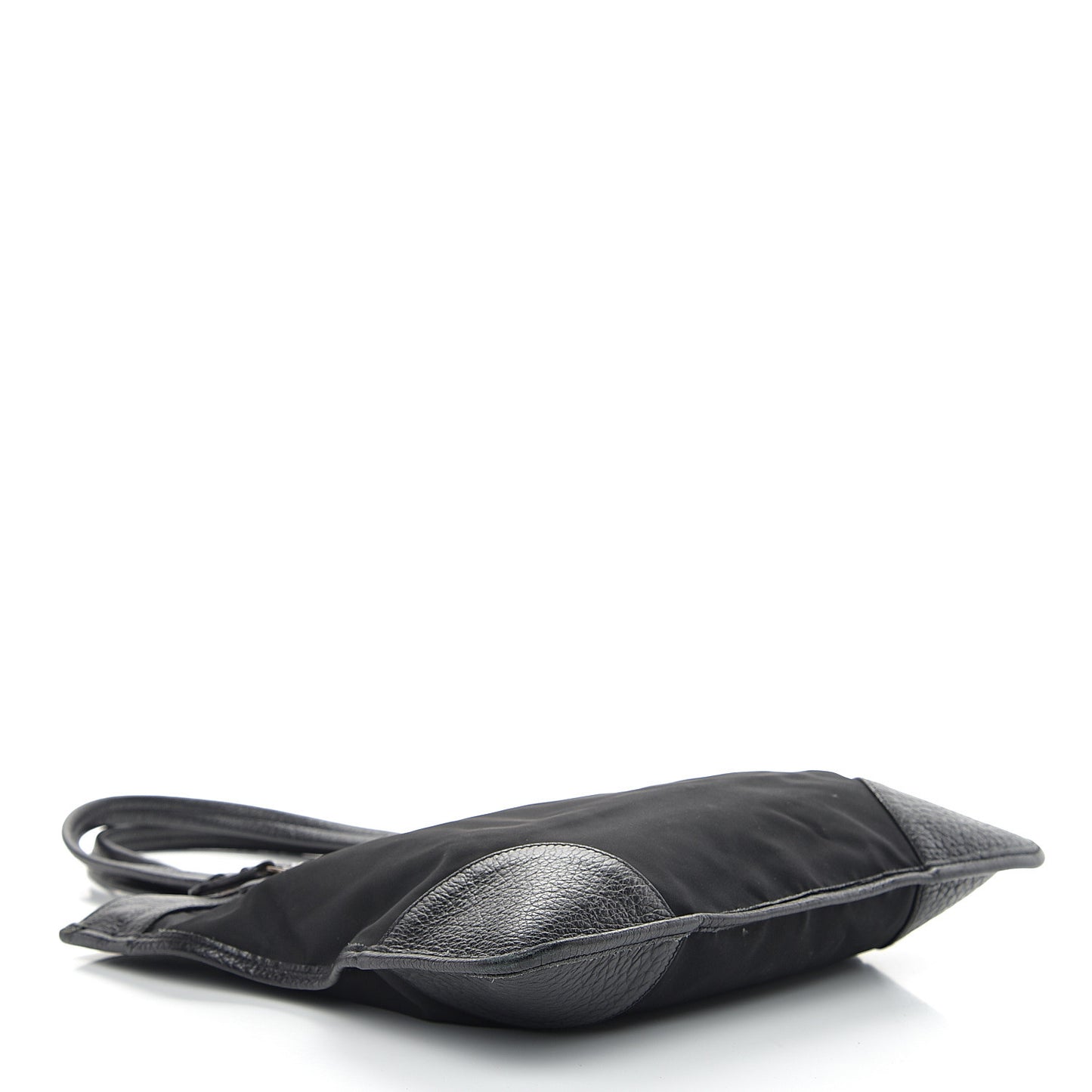 Tessuto Nylon Cervo Deerskin Tote Black