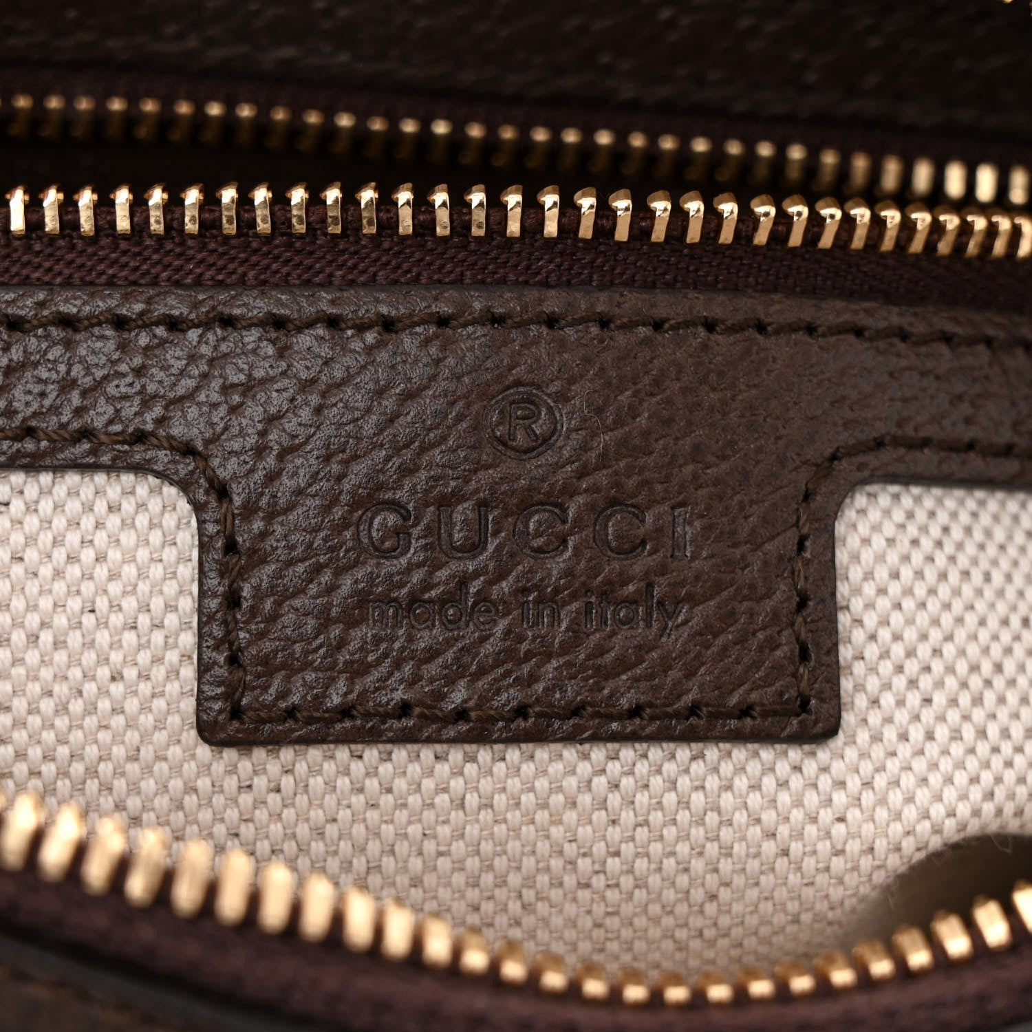 Gucci GG Supreme Monogram Textured Dollar Calfskin Mini Ophidia Flap Shoulder Bag Beige Ebony New Acero 6 of 10