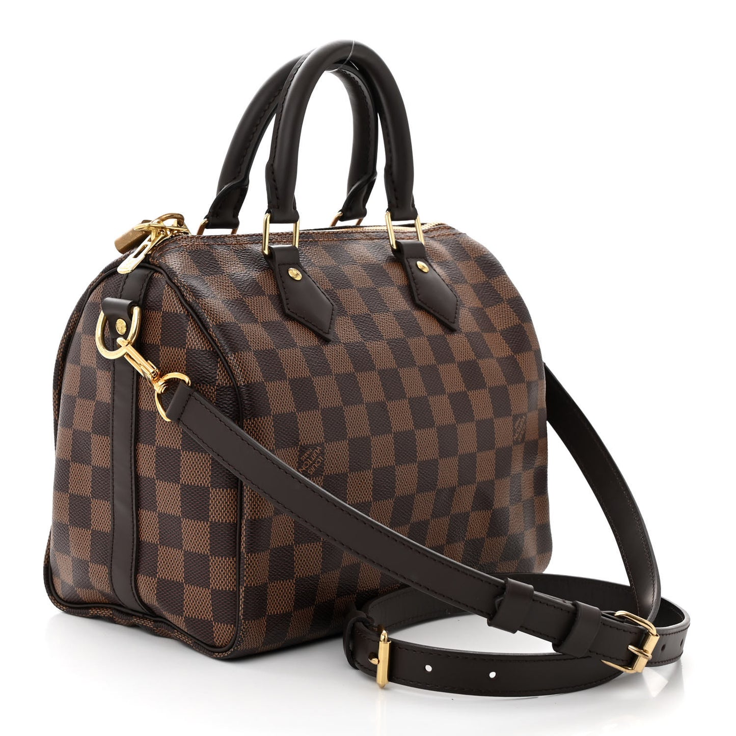 Damier Ebene Speedy Bandouliere 25