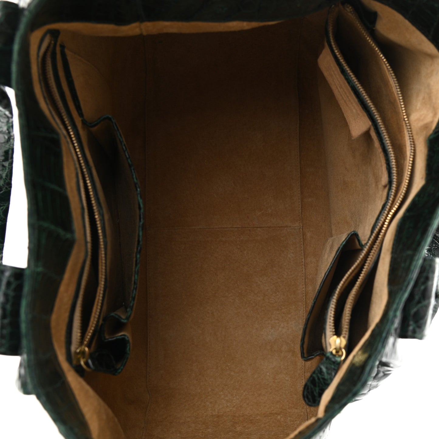 Crocodile Tote Green