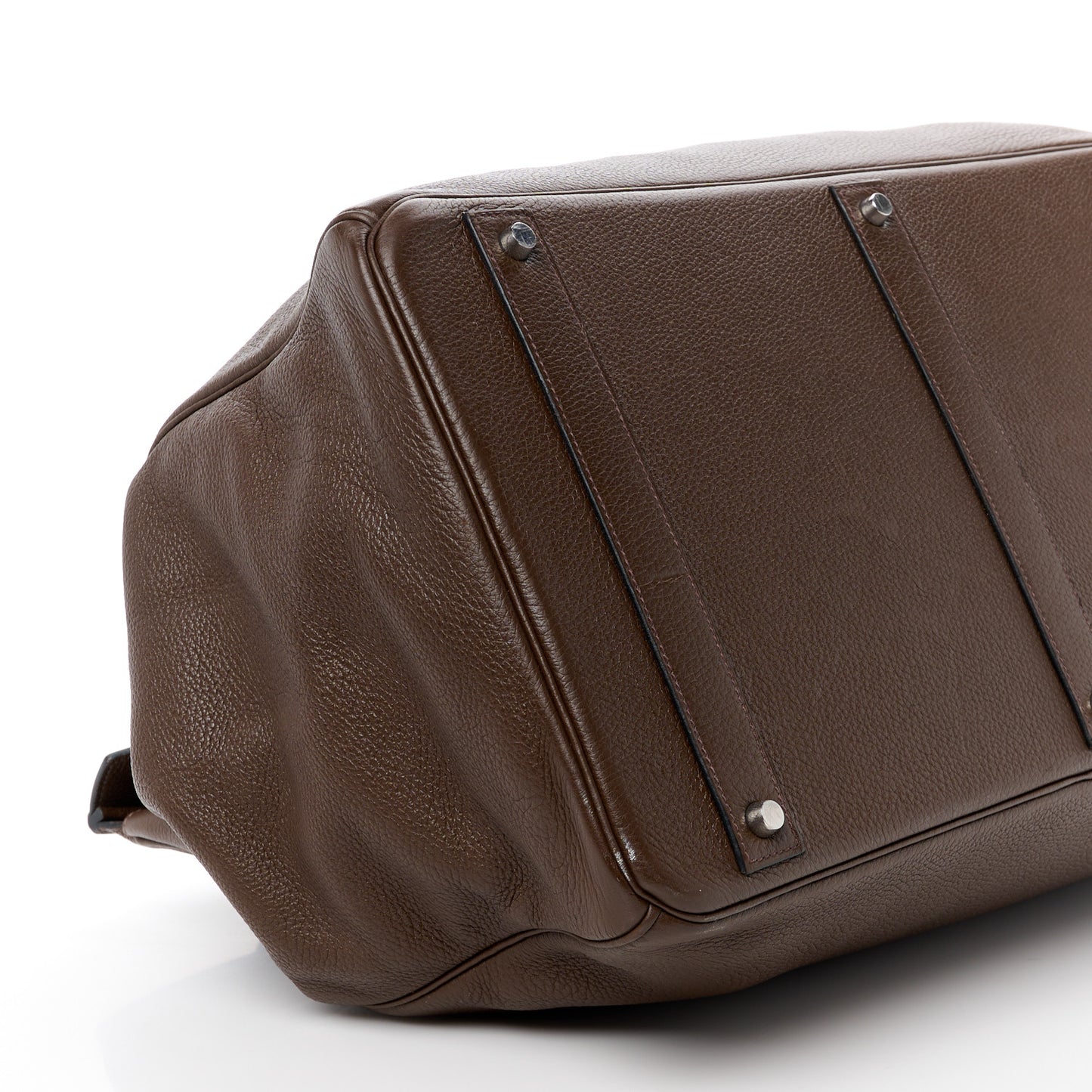 Taurillon Clemence Birkin Voyage 50 Cafe