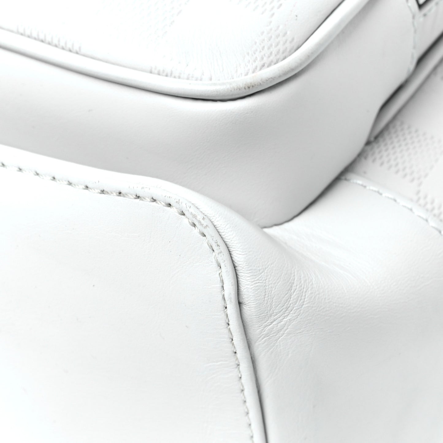 Damier Infini Campus Backpack White