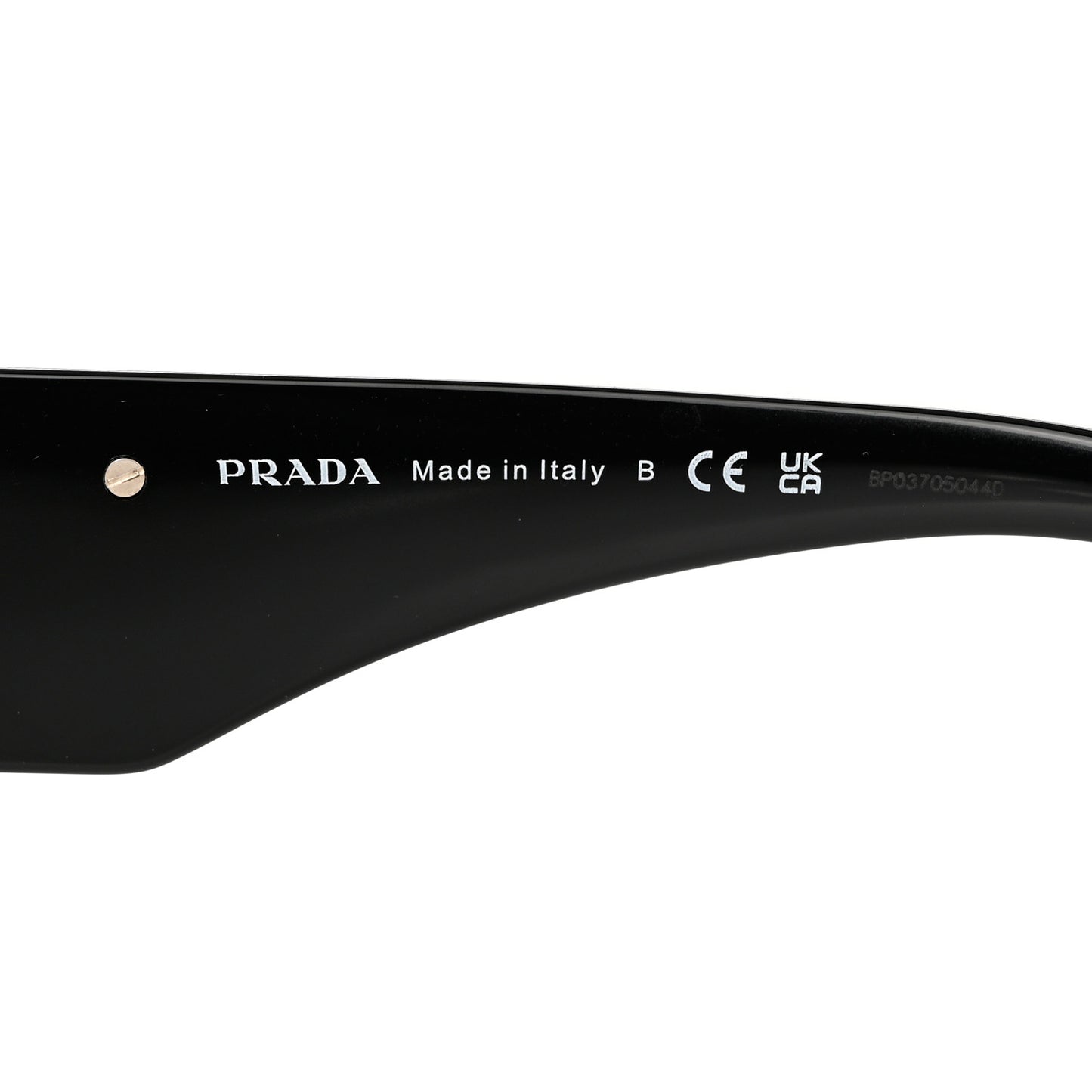 Acetate Symbole Sunglasses SPR 13Z Black