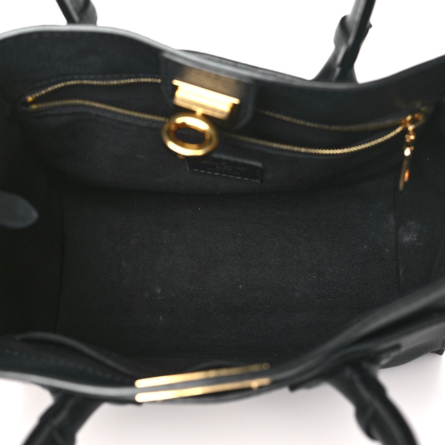 Calfskin Monogram On My Side PM Black