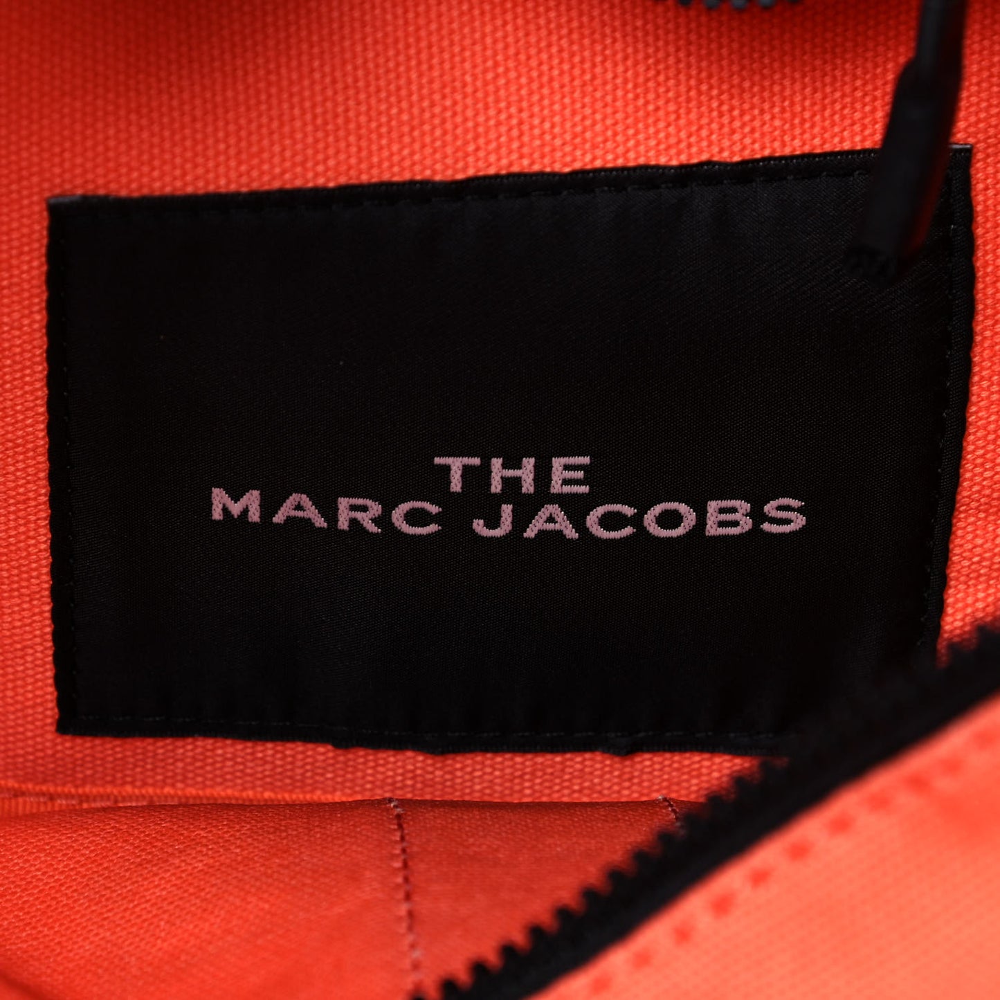 Cotton Canvas Medium The Traveler Tote Bag Orange