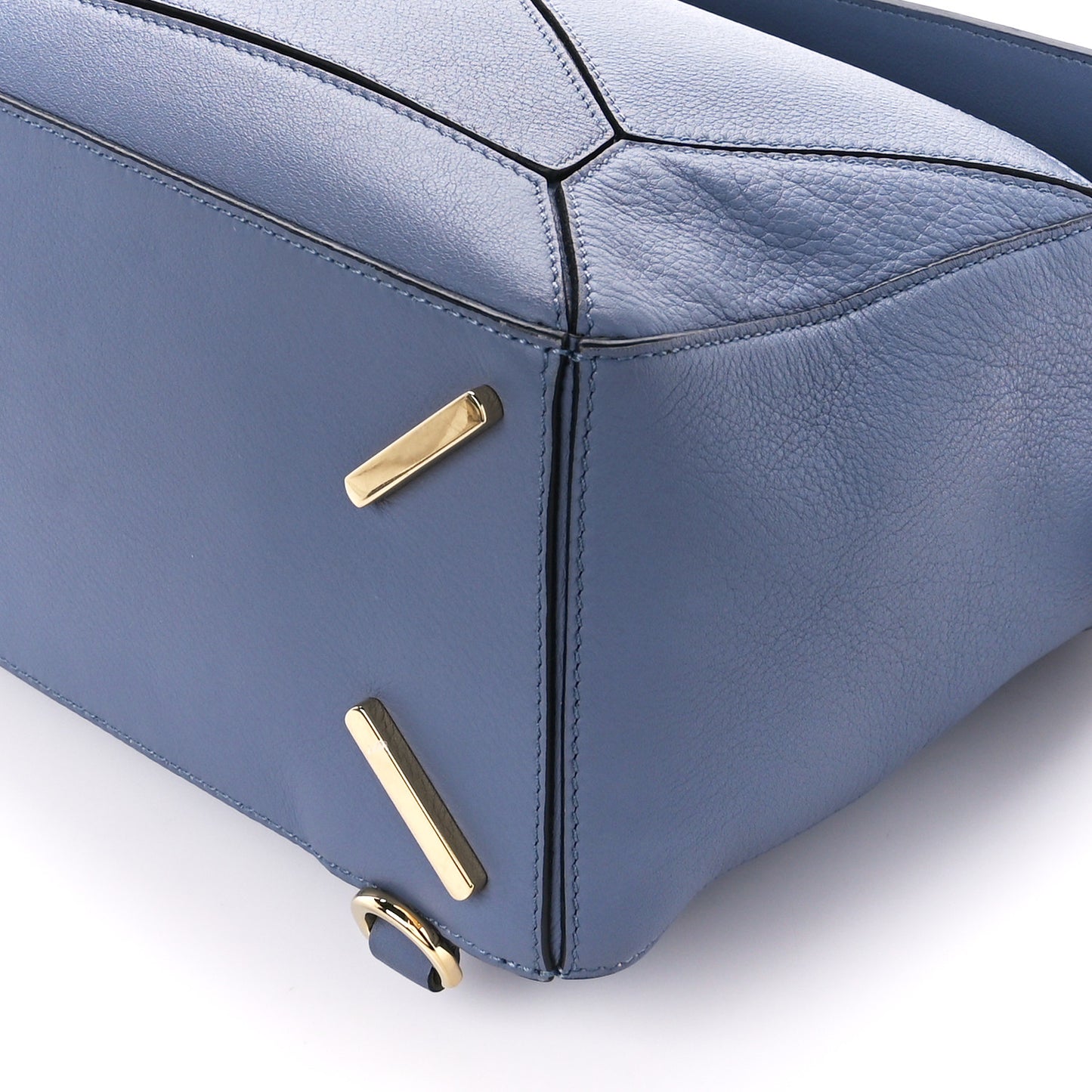Calfskin Medium Puzzle Bag Blue
