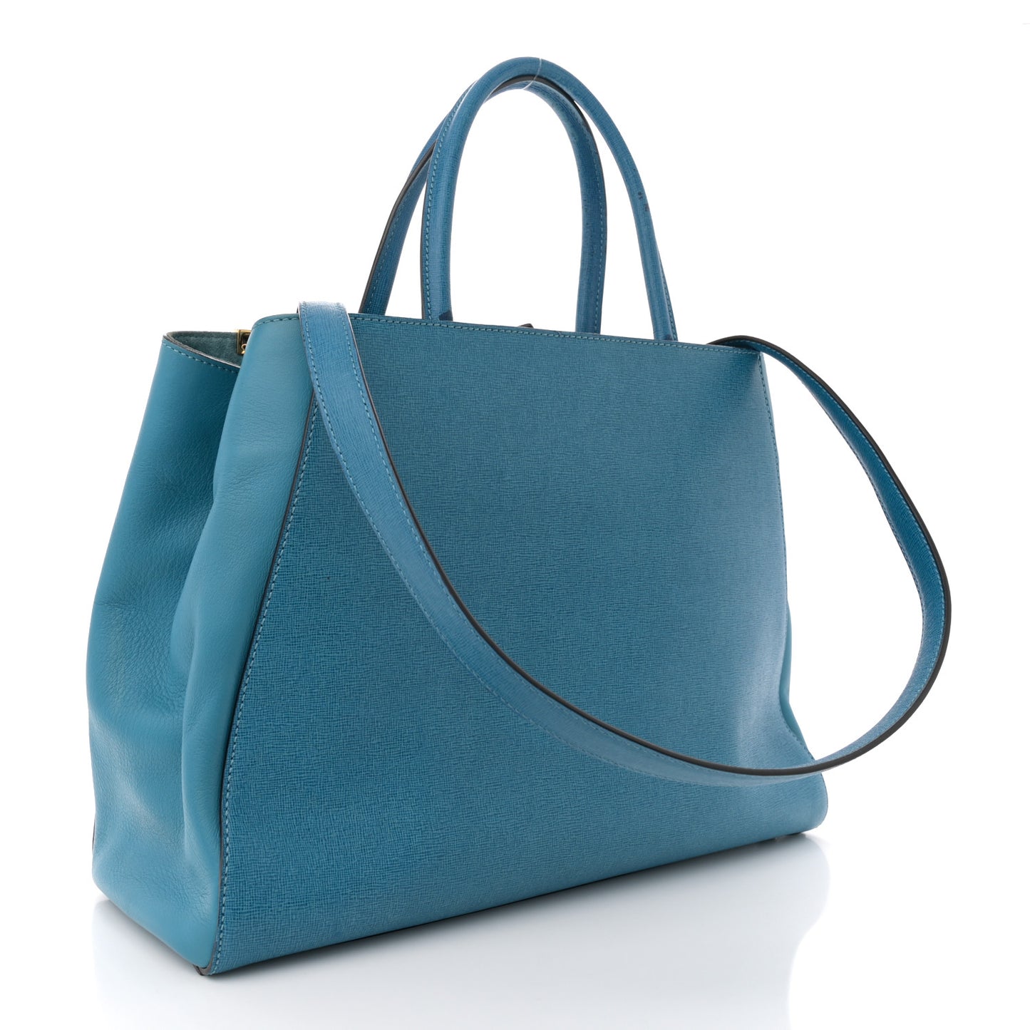Vitello Elite Regular 2Jours Tote Blue Cobalto