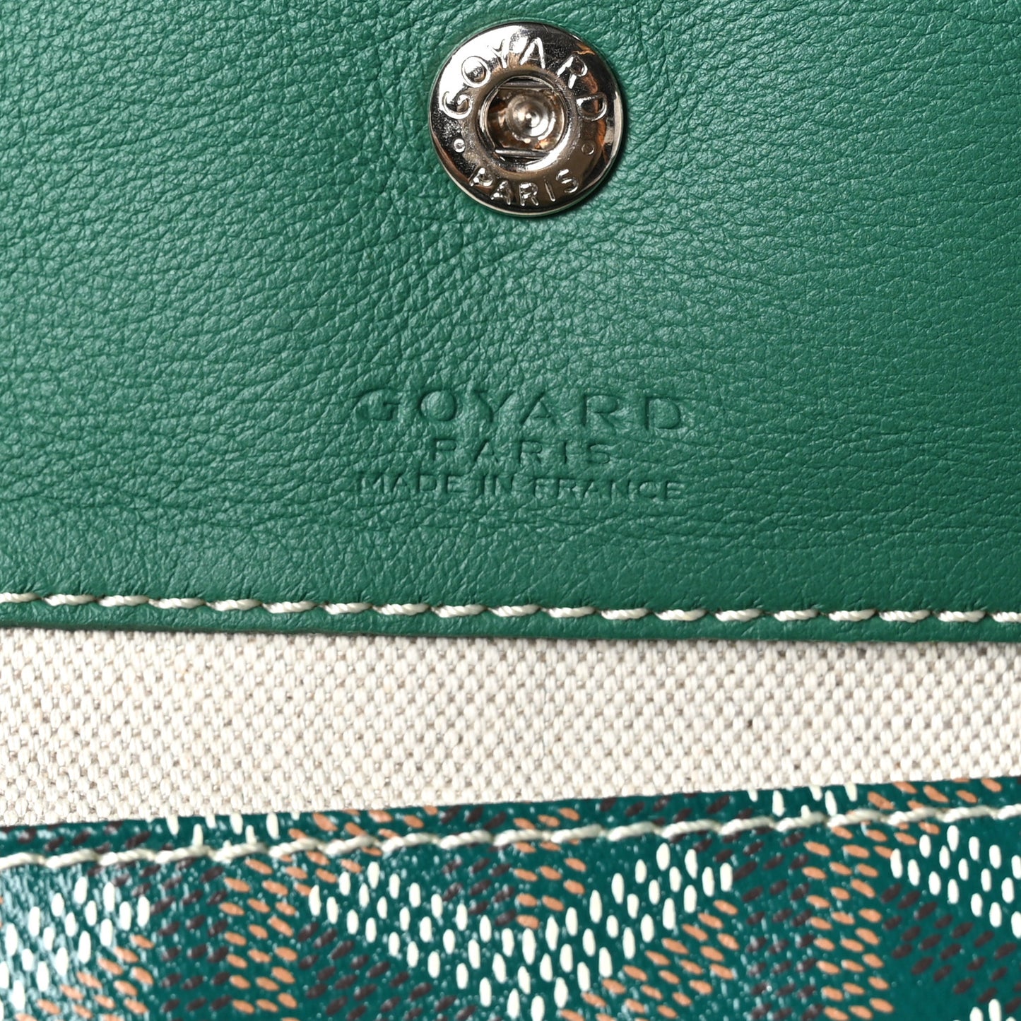 Goyardine Saint Louis GM Green