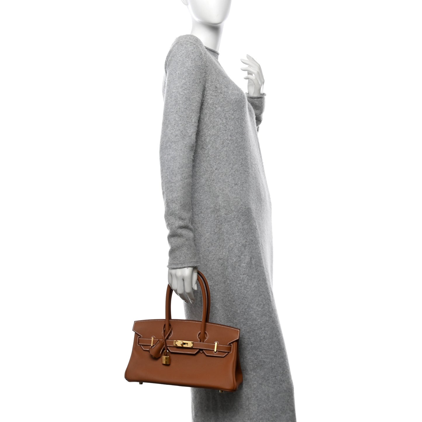 Evercolor Shoulder Birkin Light 29 Gold
