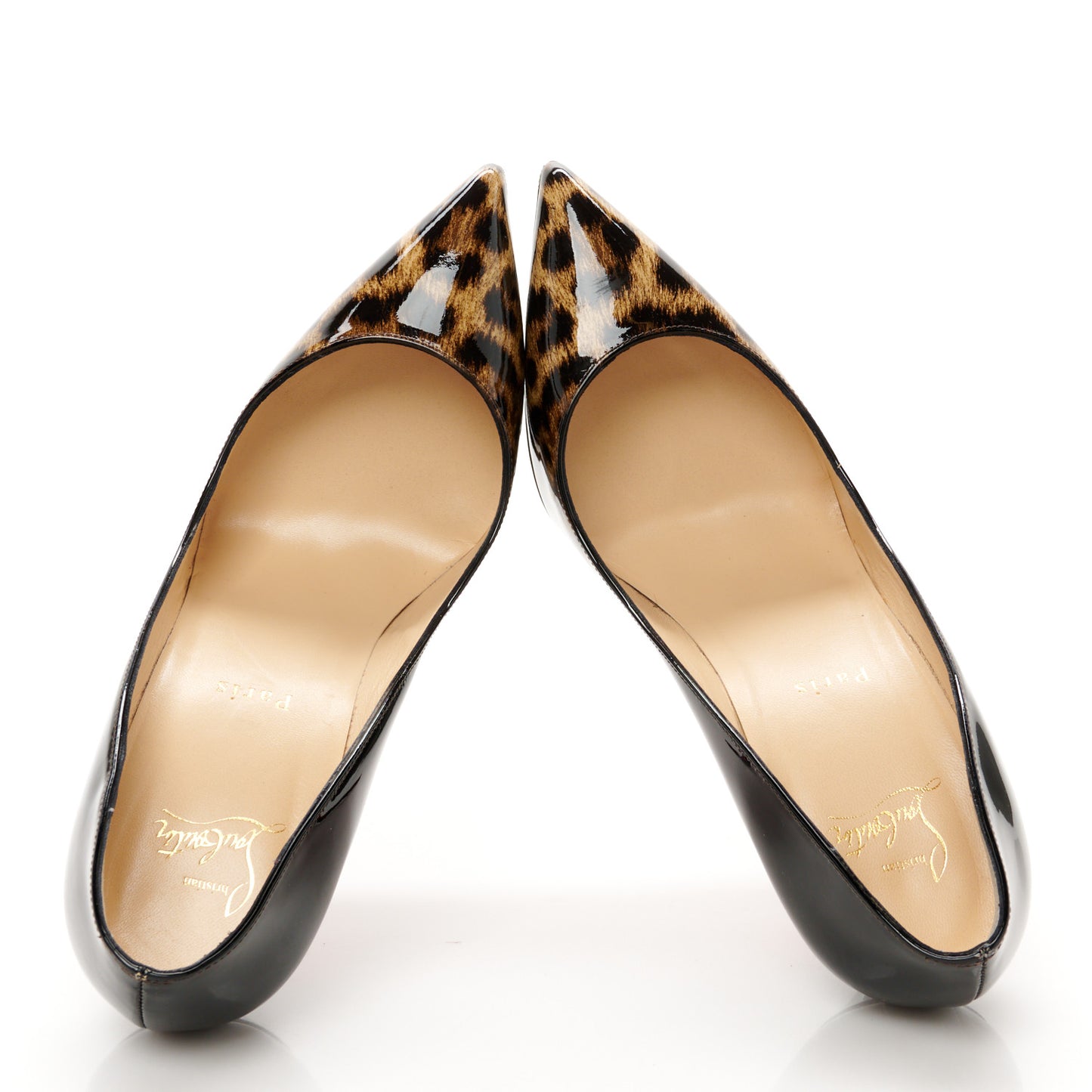 Patent Degrade Leopard So Kate 120 Pumps 40.5 Leopard Black