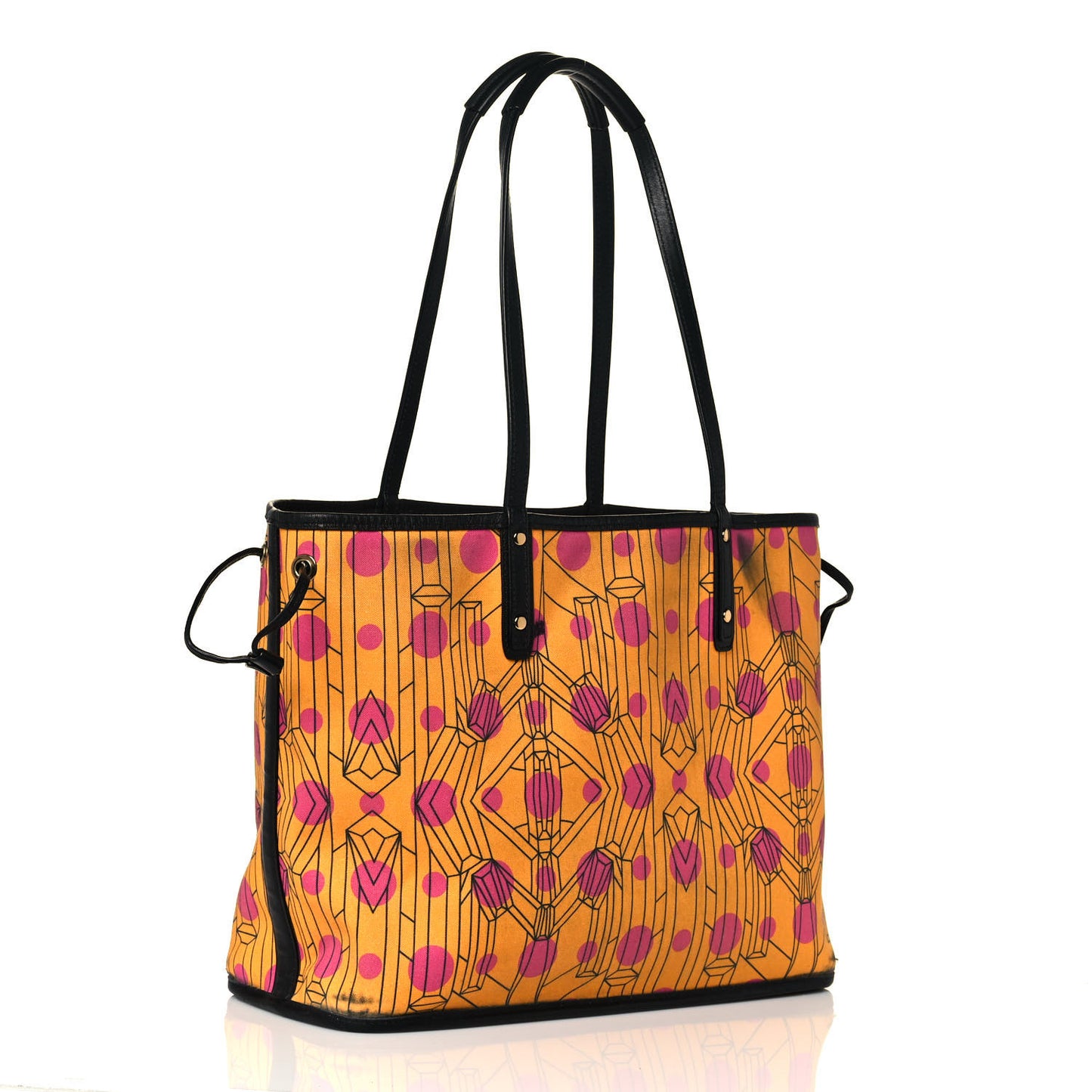 Visetos Large Reversible Shopper Tote Beige