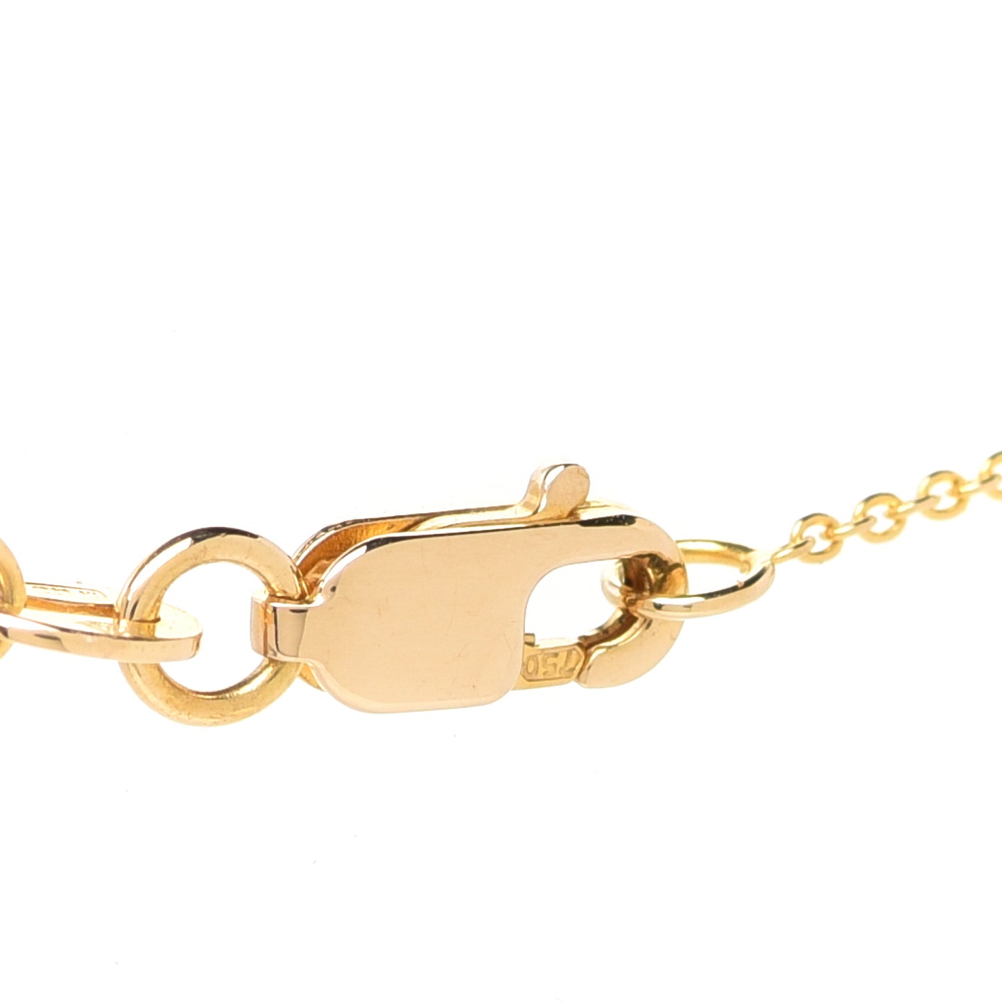 18K Yellow Gold Diamond Love Letter K Pendant Necklace